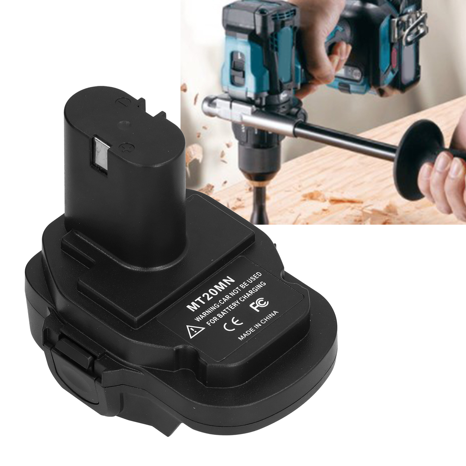 Mt20mn Akkuadapter Für Makita 18v Lithium-ionen-elektrowerkzeuge Auf Makita Nickel-ionen-elektrowerkzeuge