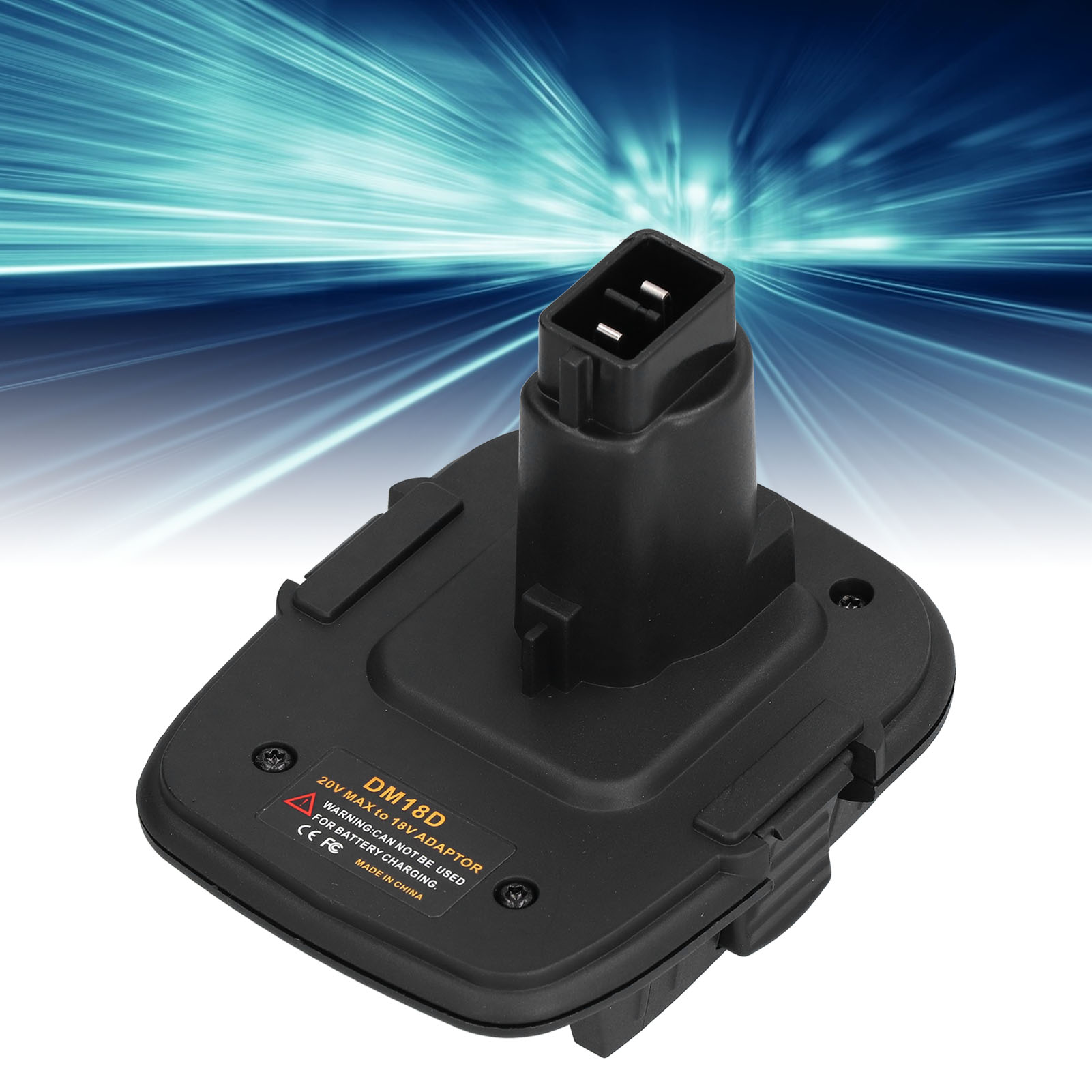 Dm18d Akkuadapter Für Dewalt Und Milwaukee 18v Lithium-ionen-elektrowerkzeuge An Dewalt Nickel-cadmium-elektrowerkzeuge.