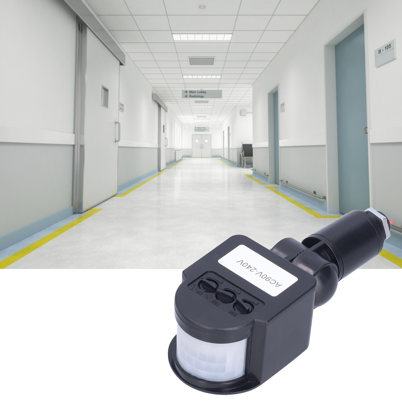 Ac90v-240v Solar-flutlicht Mit Pir-präsenzmelder, Pir-induktionsschalter, Bewegungsmelder Und Induktivem Schalter