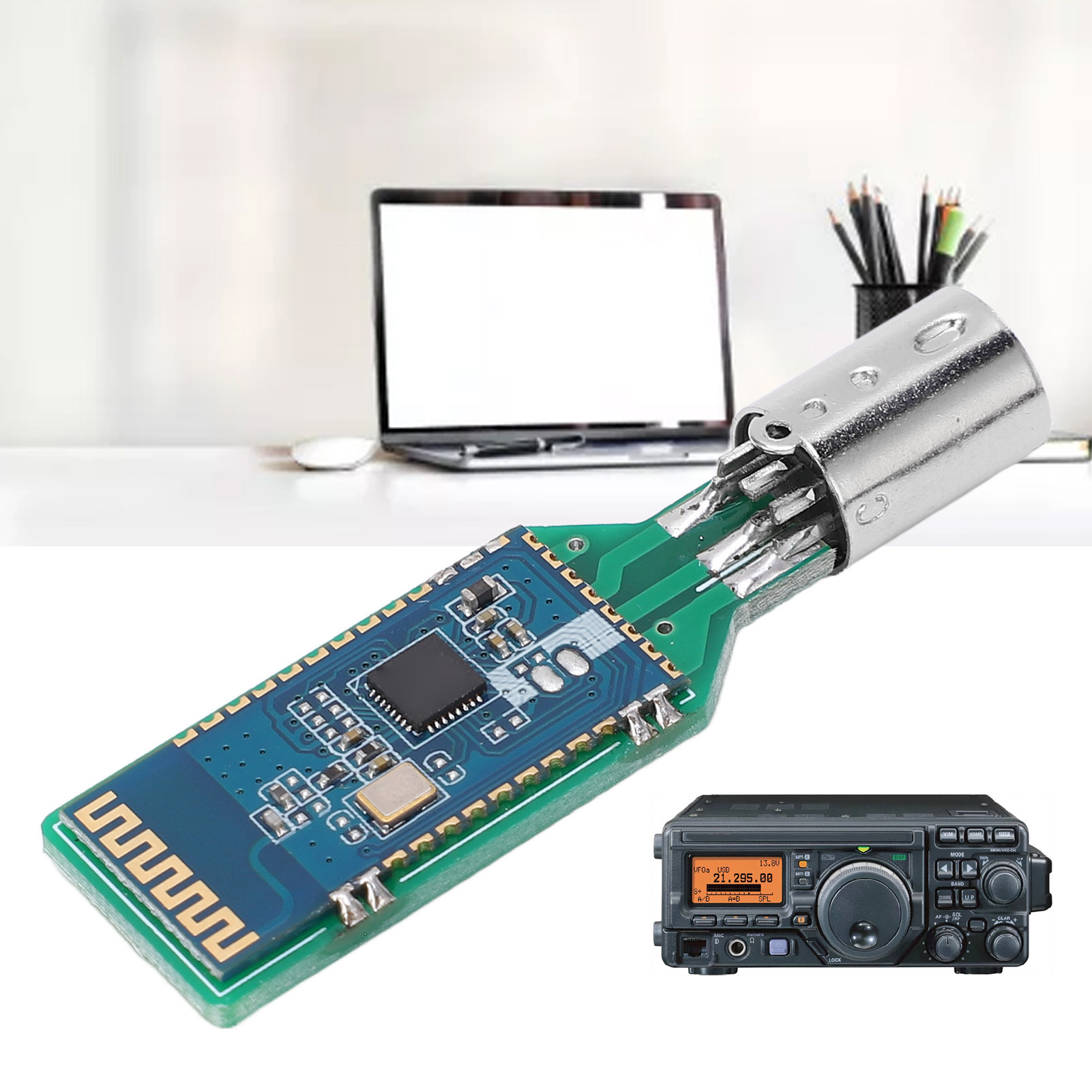 Ft-8x7 Bluetooth-modem-schnittstellenadapter, Kompatibel Mit Ft-817, Ft-857, Ft-897 Und Ft-100d.