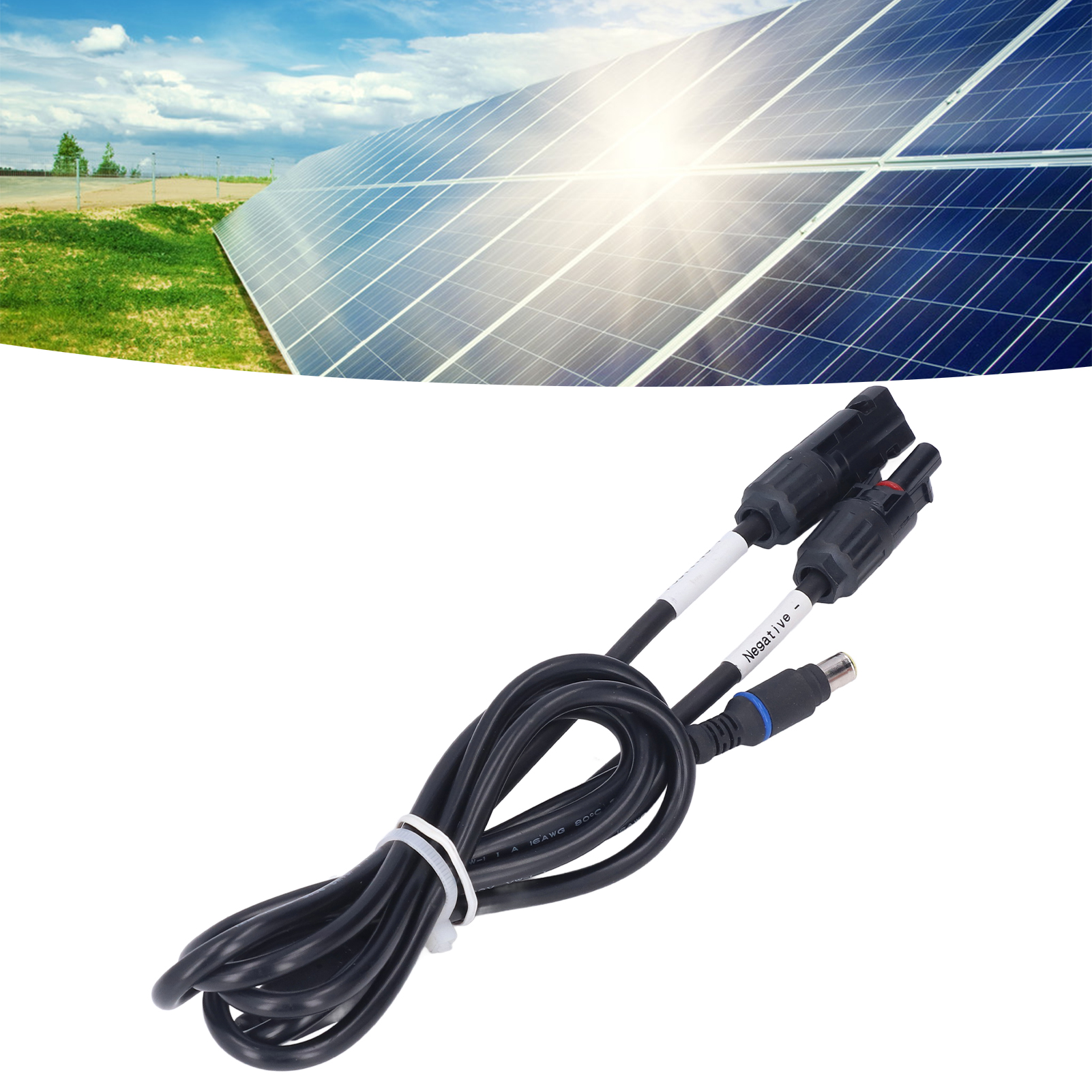1-zu-2-adapter, Dc-solaradapter, 8-mm-adapterkabel, Solaranschluss