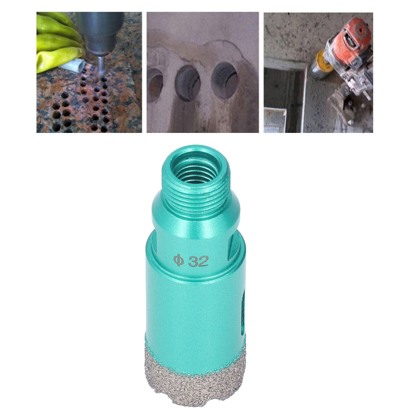 1/2" Bsp Diamantbohrer Für Granit, Beton, Fliesen Und Marmor, 32 Mm