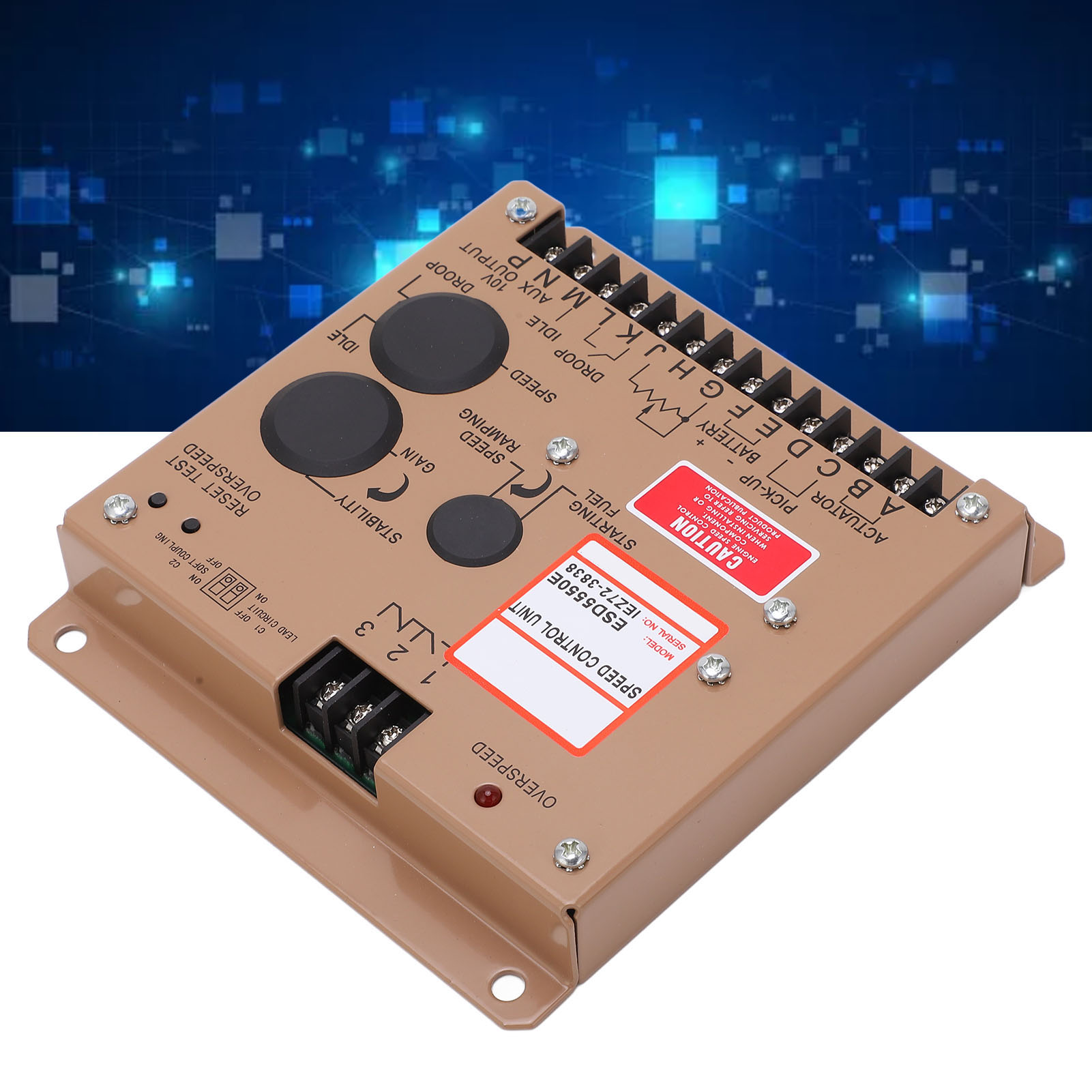 Esd5550e Drehzahlreglerplatine, Drehzahlreglerplatine Für Stromaggregate, Elektrische Drehzahlregelungsplatine
