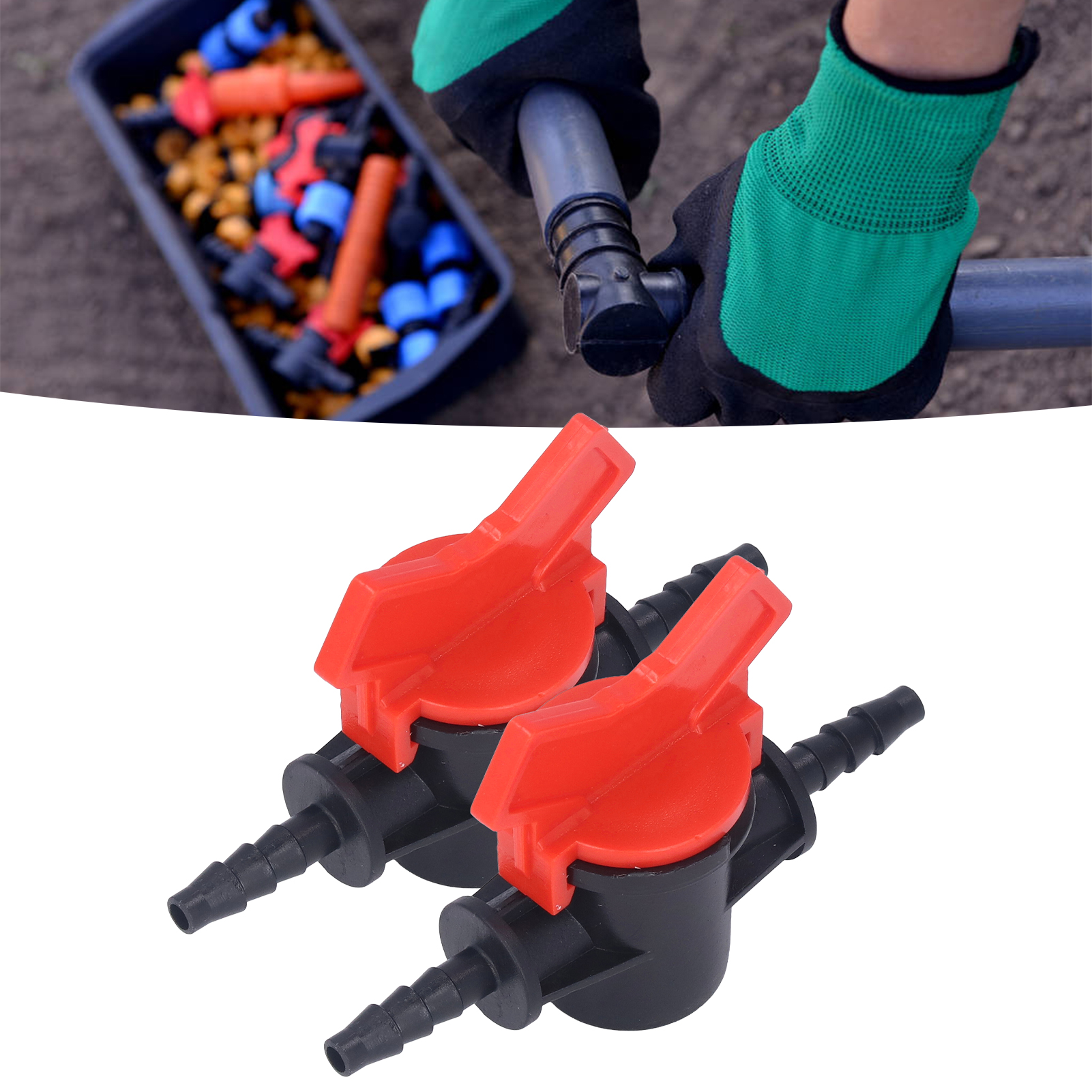 Zwei Durchflussregler, Ein Wasserdurchflussschalter, Ein Wasserabsperrventil, Ein Bypassventil Für Die Wasserpumpe Und 4-mm-durchflussregler Werden Zusammen Verkauft.