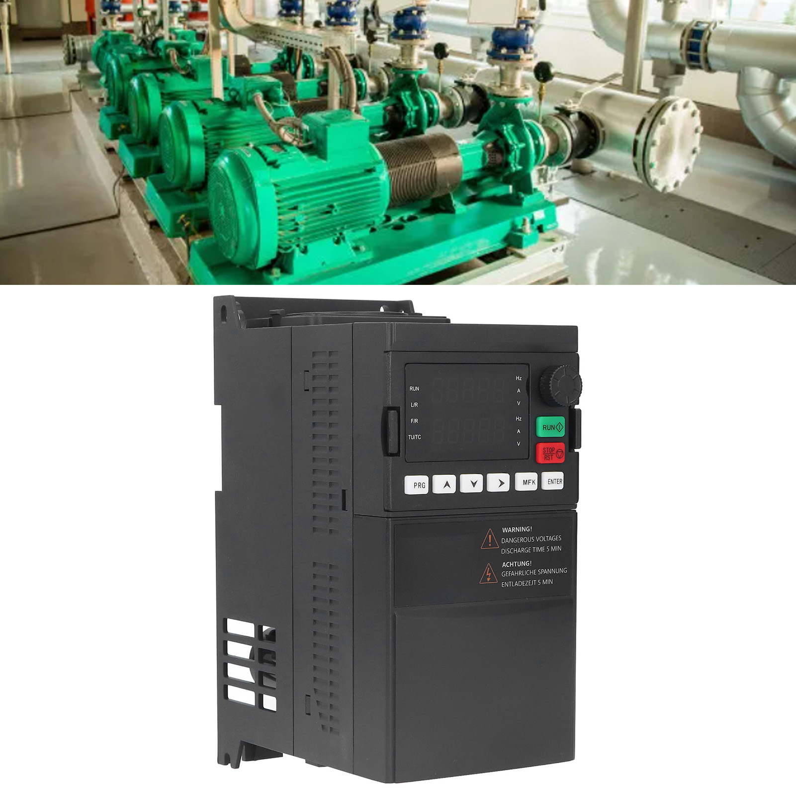 Sako 1,5 Kw Universal-vektorwechselrichter Mit Einphasigem 220-v-eingang Und Dreiphasigem 220-v-ausgang