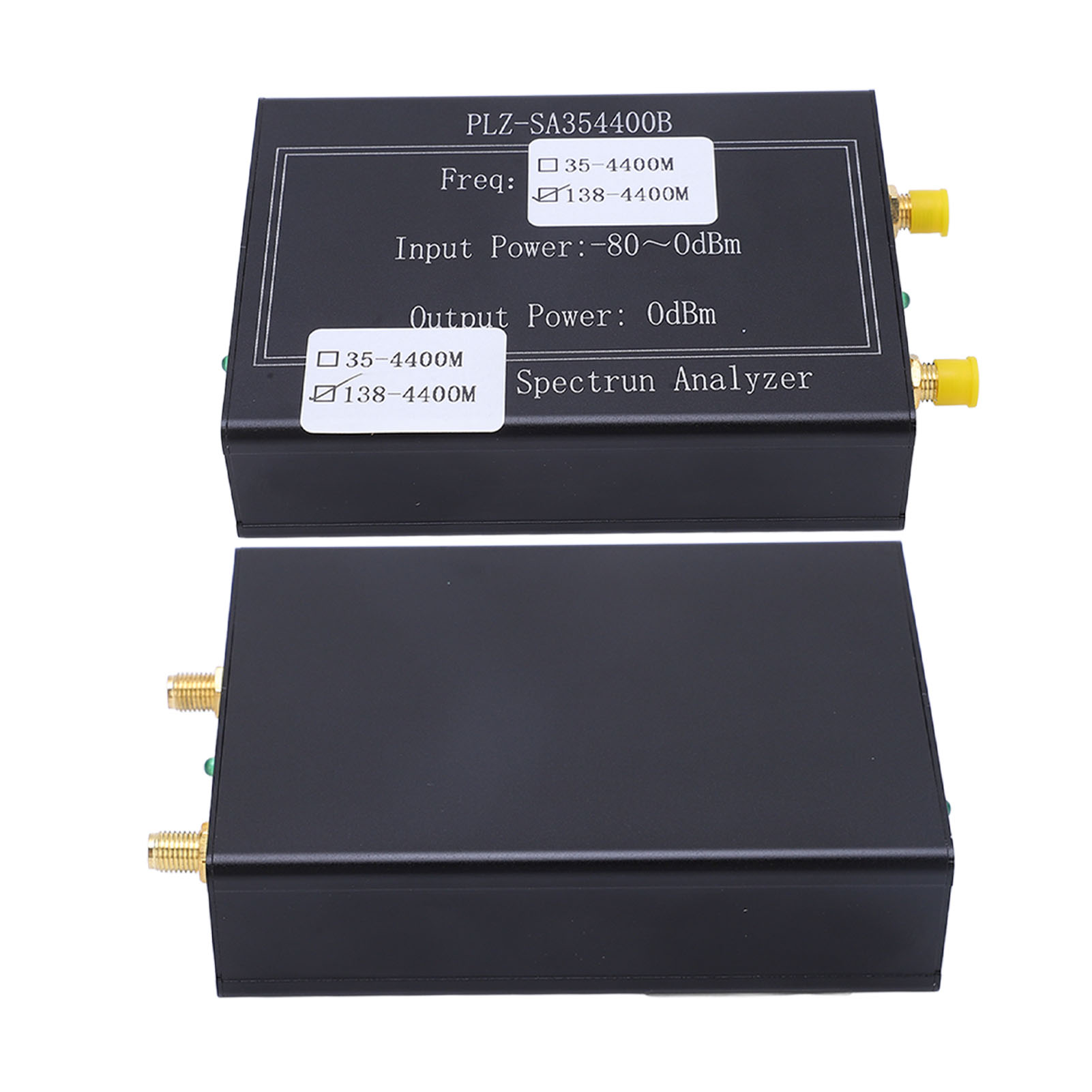 Einfacher Spektrumanalysator 138–4400 Mhz Mit Spektralanalyse-marker Und Tracking-quelle