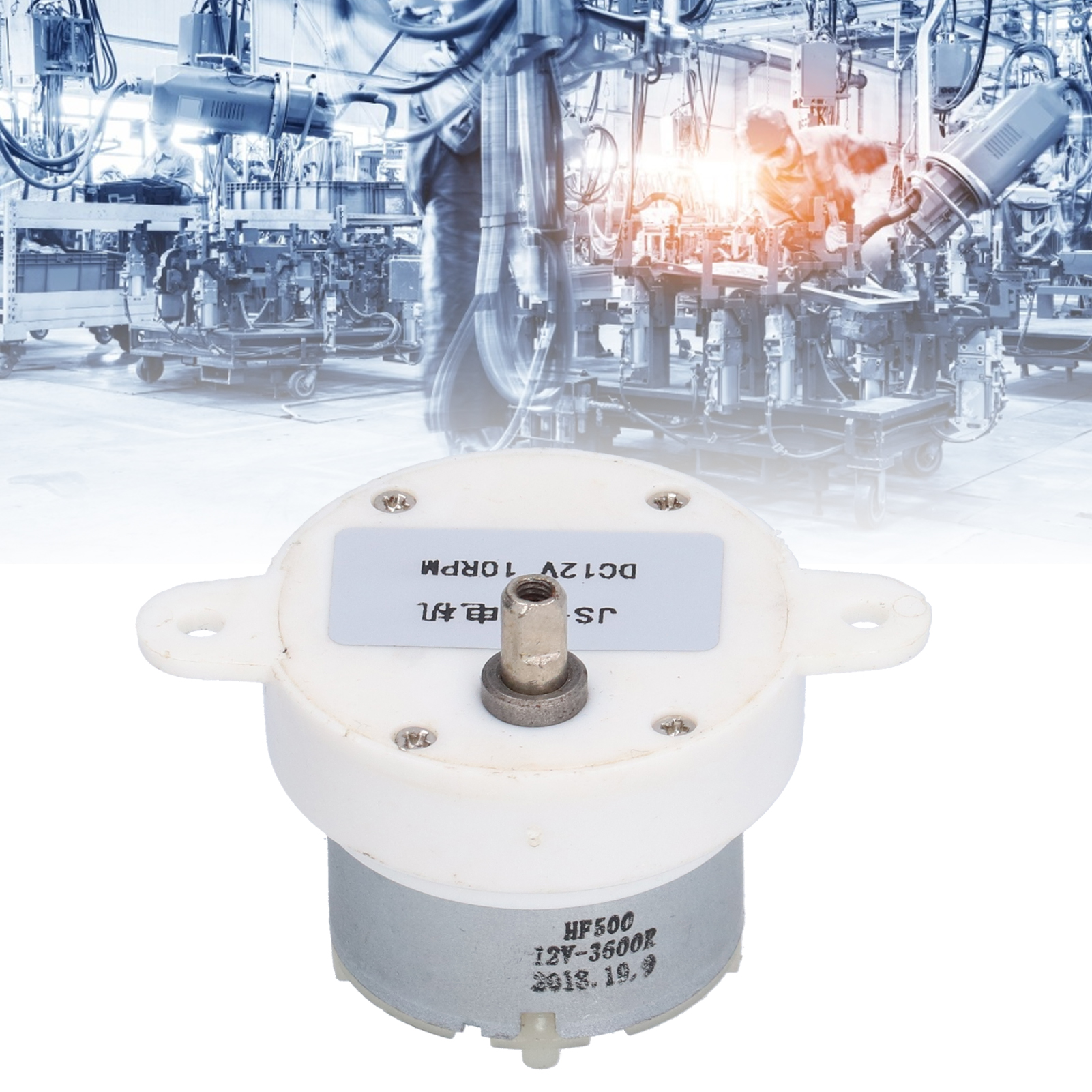 Js-40 Gleichstrom-getriebemotor, 12 V Gleichstrom, 10 U/min