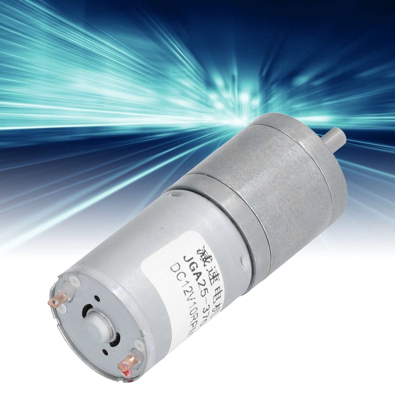 Jga25-370 Gleichstrom-getriebemotor, Dc12v, 10rpm, Außendurchmesser 25mm, 370 Getriebemotor.
