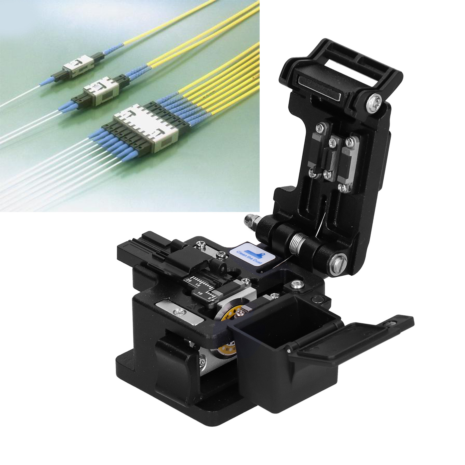 X1 Hochpräzisions-glasfaser-spleißgerät Mit Wolframkarbidklinge, Kalt- Und Heiß-glasfaser-spleißwerkzeug, Schneidmesser Für Ftth-kabel