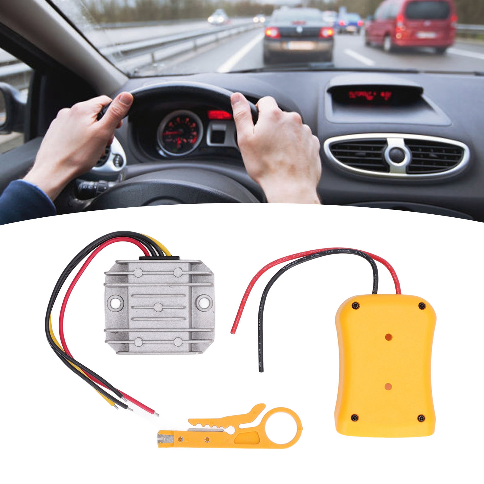Dieser Dewalt 20v Auf 12v Abwärts-dc-dc-batteriespannungswandler, 36w Federbetriebener Diy-automatikadapter, Verfügt Über Einen Verbesserten Unterspannungsschutz.