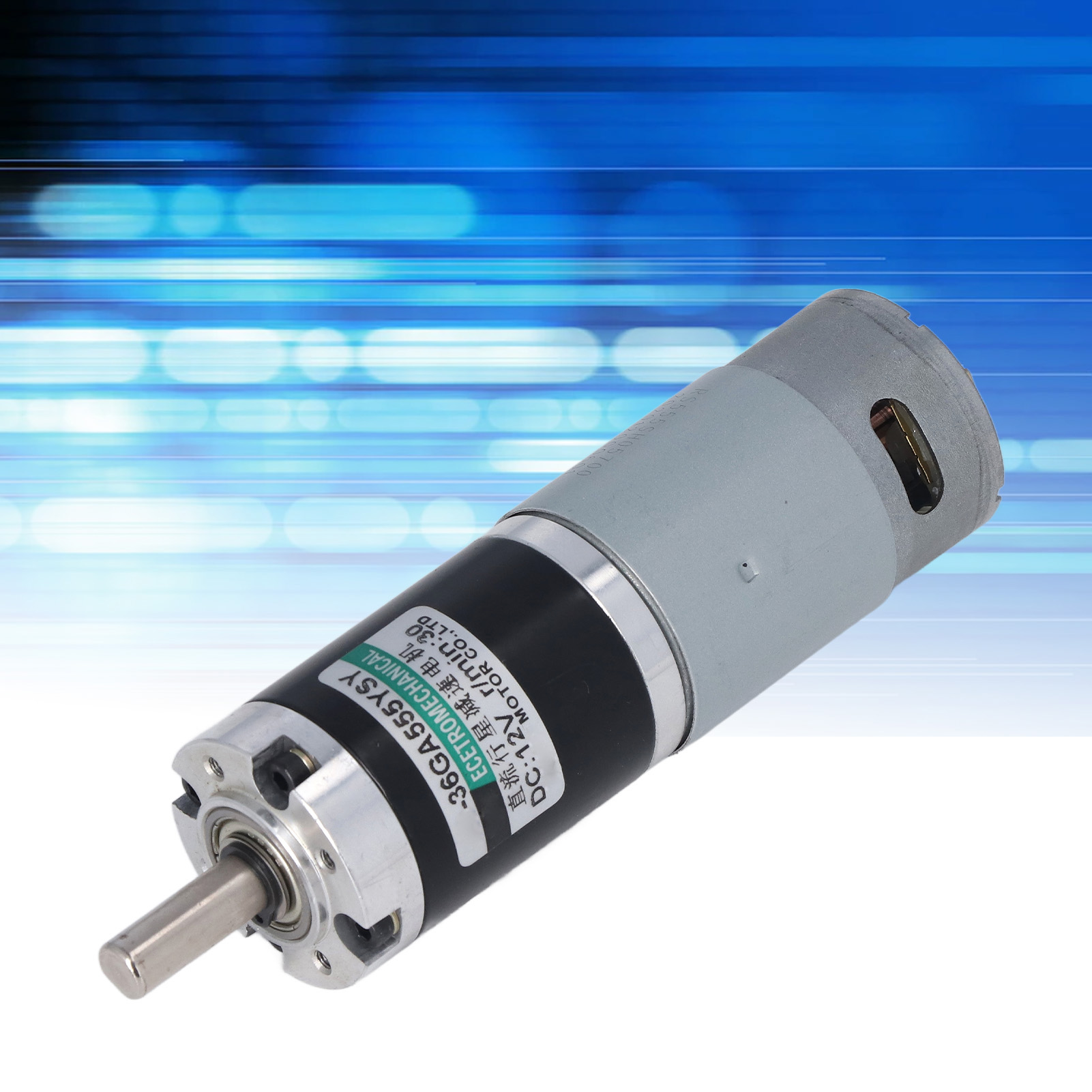12v 15w Planetengetriebemotor, Drehzahlvariabler Gleichstrom-mikromotor (vorwärts Und Rückwärts), 30 U/min