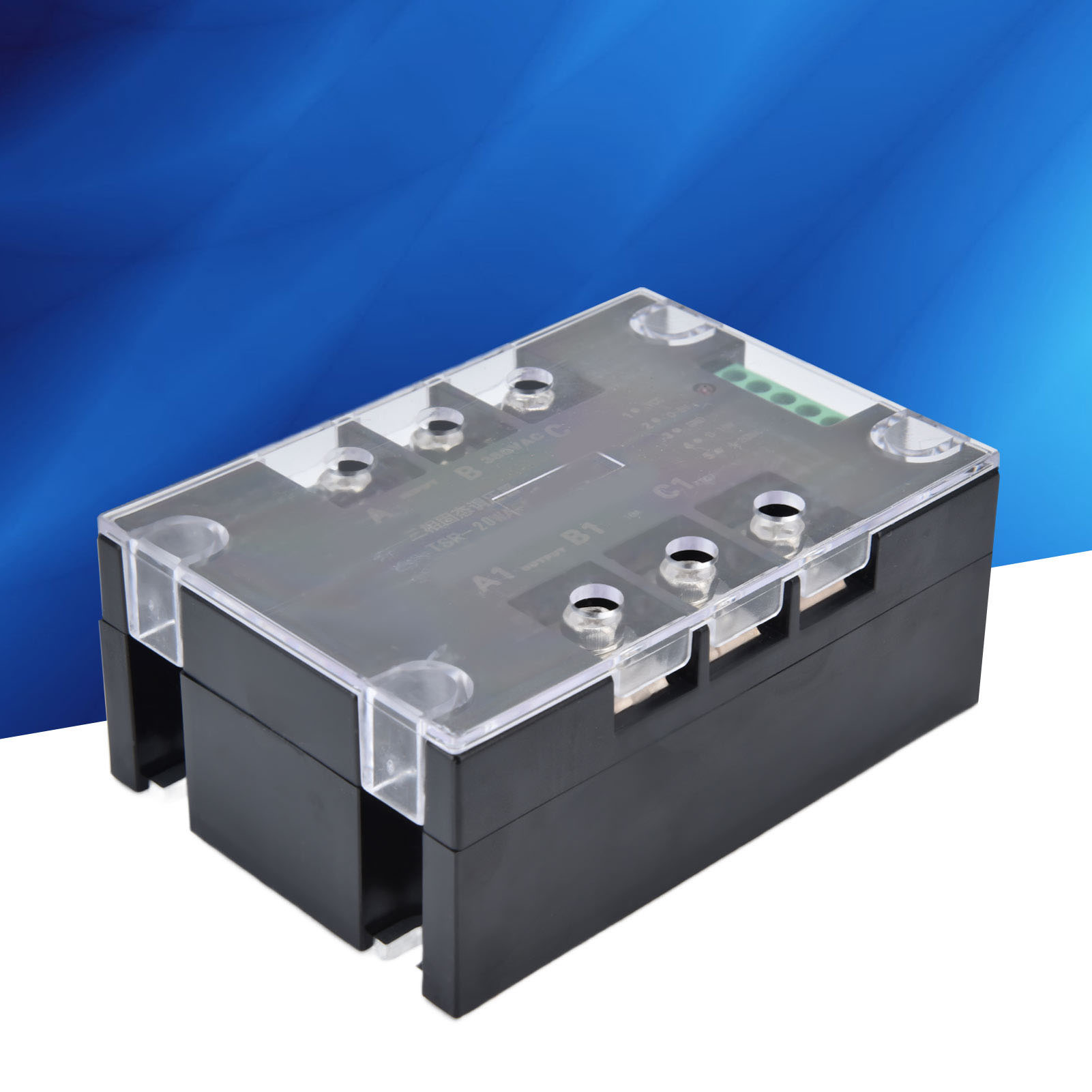 Dreiphasen-halbleiter-spannungsregler, Scr-spannungsregler, Wechselstrom-halbleiter-spannungsregler, 380 V Actsr-20wa-s (ohne Kühlkörper)