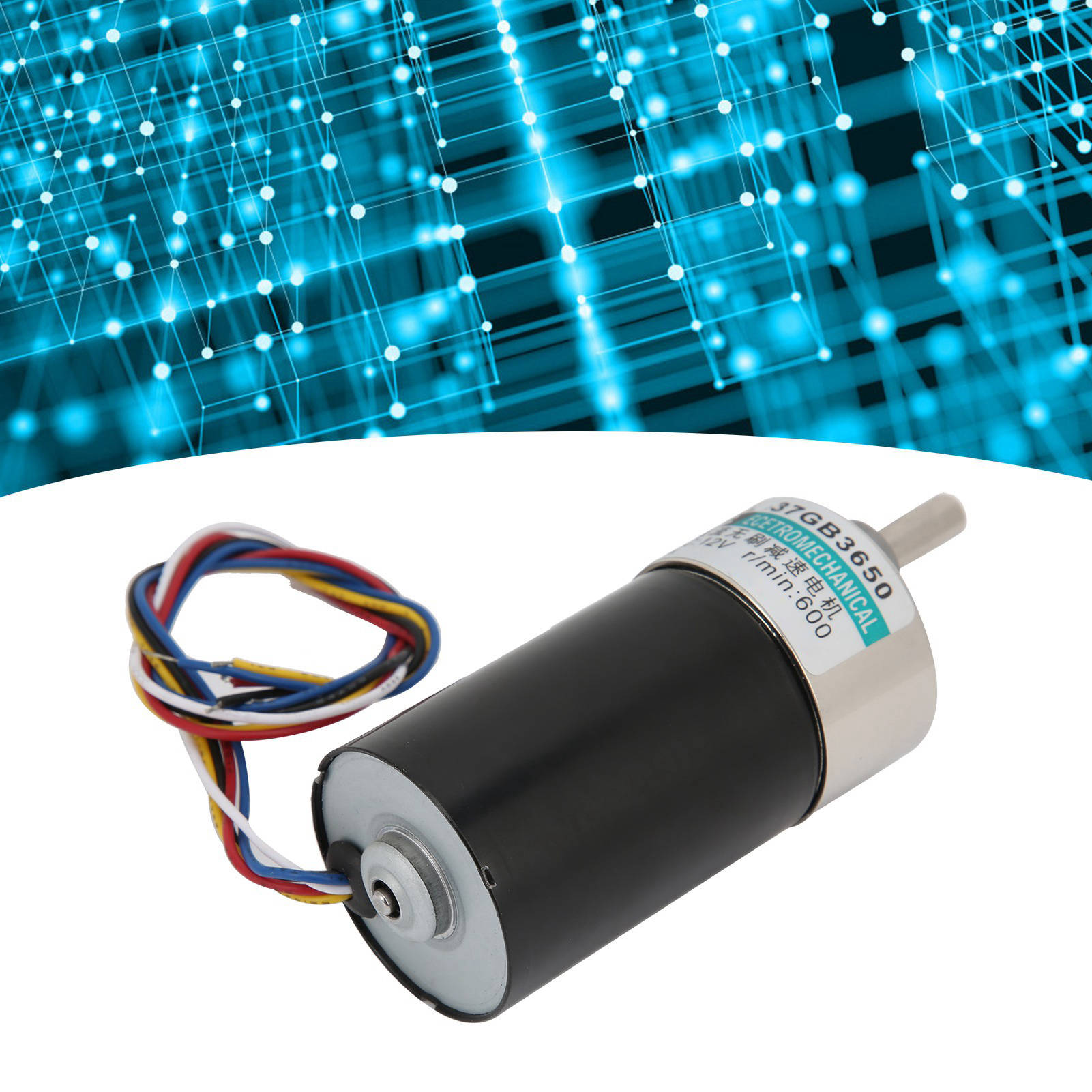 Xd-37gb3650 Bürstenloser Getriebemotor, 24 V Dc, Niedrige Drehzahl, Miniatur, Drehzahlgeregelt, Kleiner Motor 50 U/min