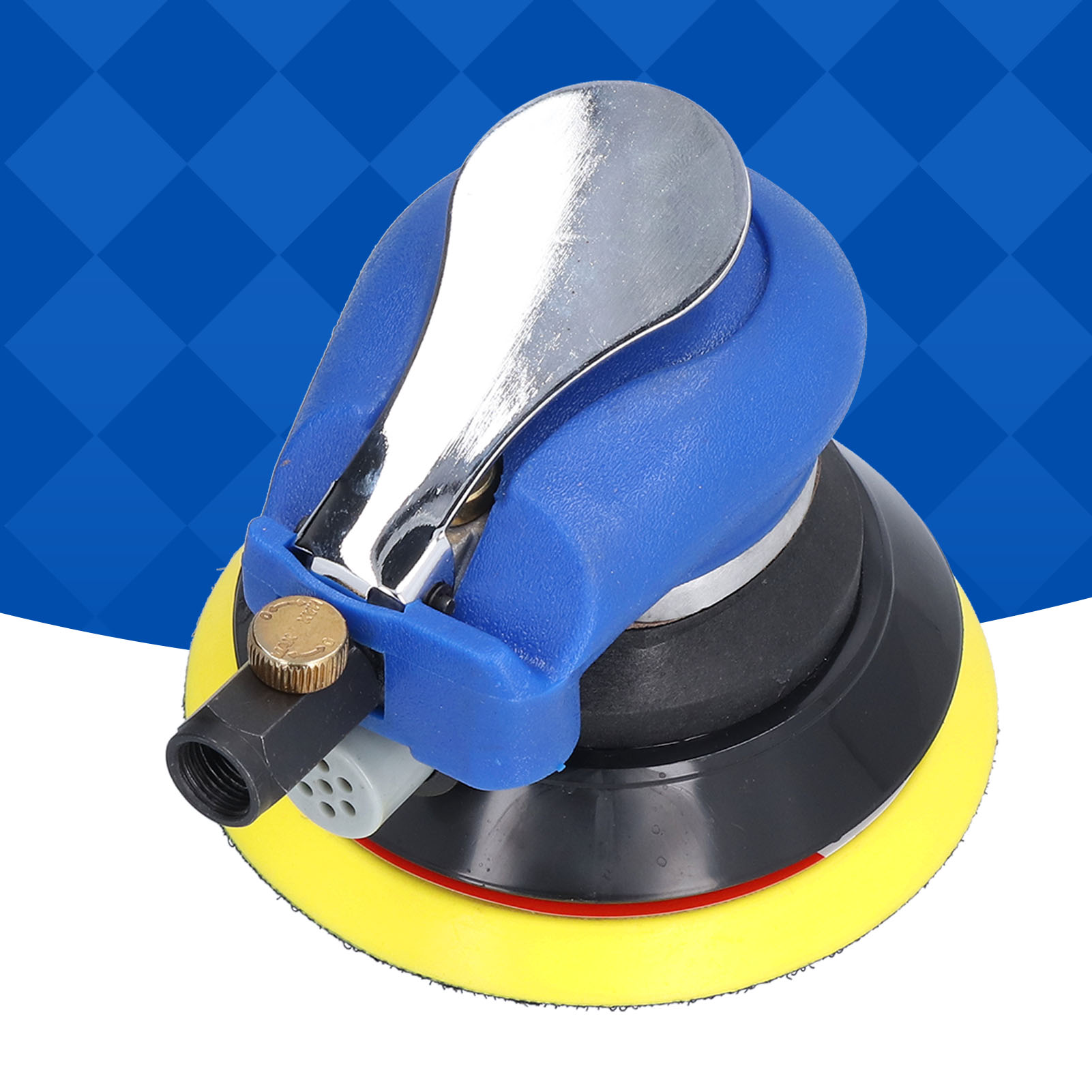 5-zoll-industrie-druckluftschleifer, Leichte Poliermaschine, 125-mm-schleif- Und Poliermaschine, Trockenmöbelschleifer Kp-652 Im Europäischen Stil