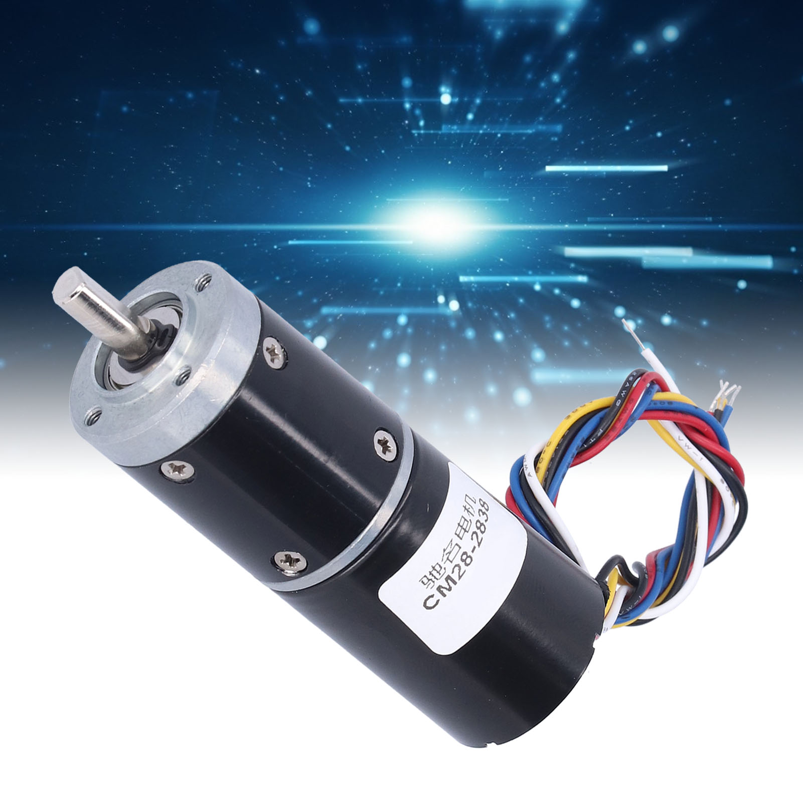 Cm28-2838 Bürstenloser Gleichstrom-planetengetriebemotor, Sensorgesteuerter Bürstenloser Gleichstrommotor, 24 V Dc, 440 U/min