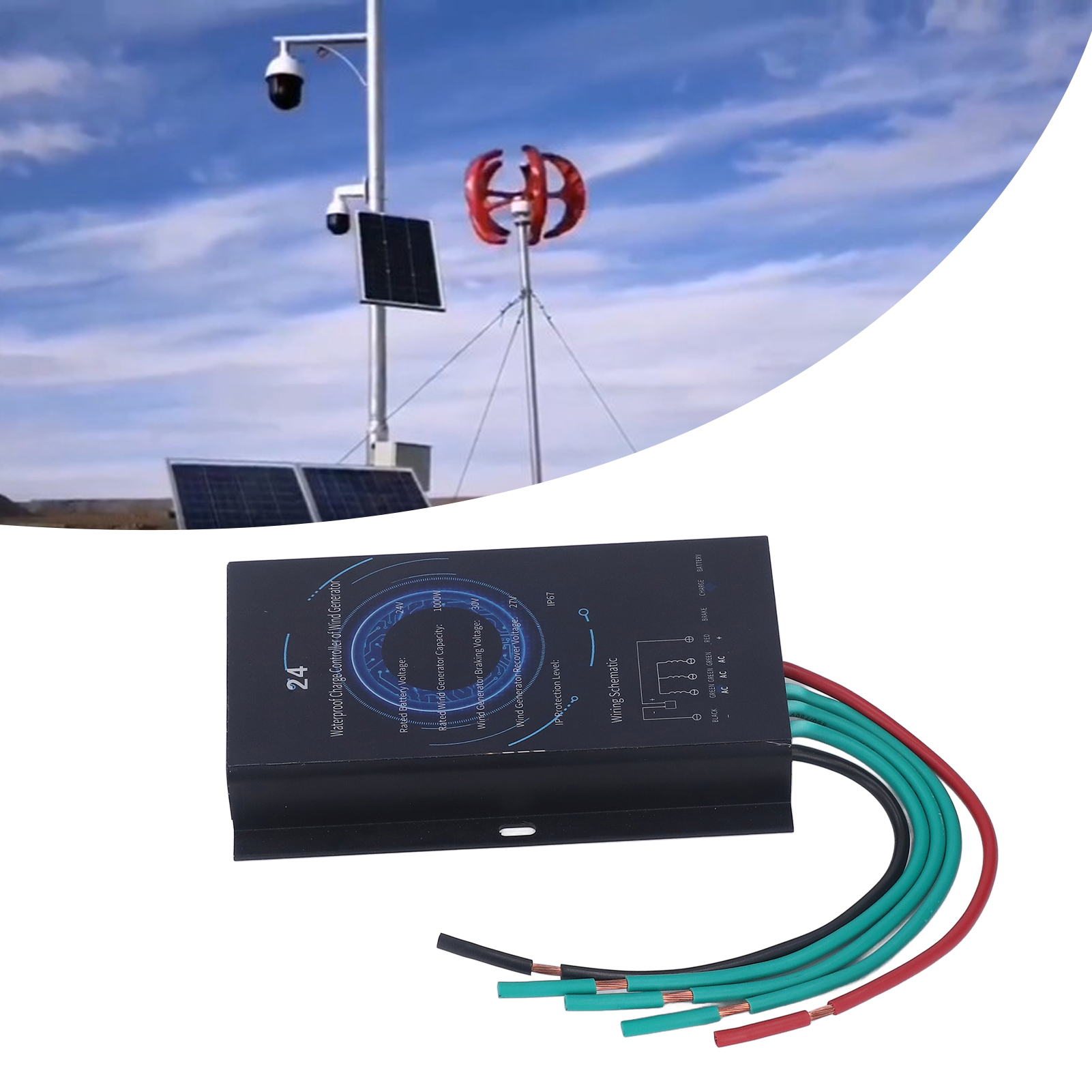 1000w 24v Windturbinengenerator-steuerung