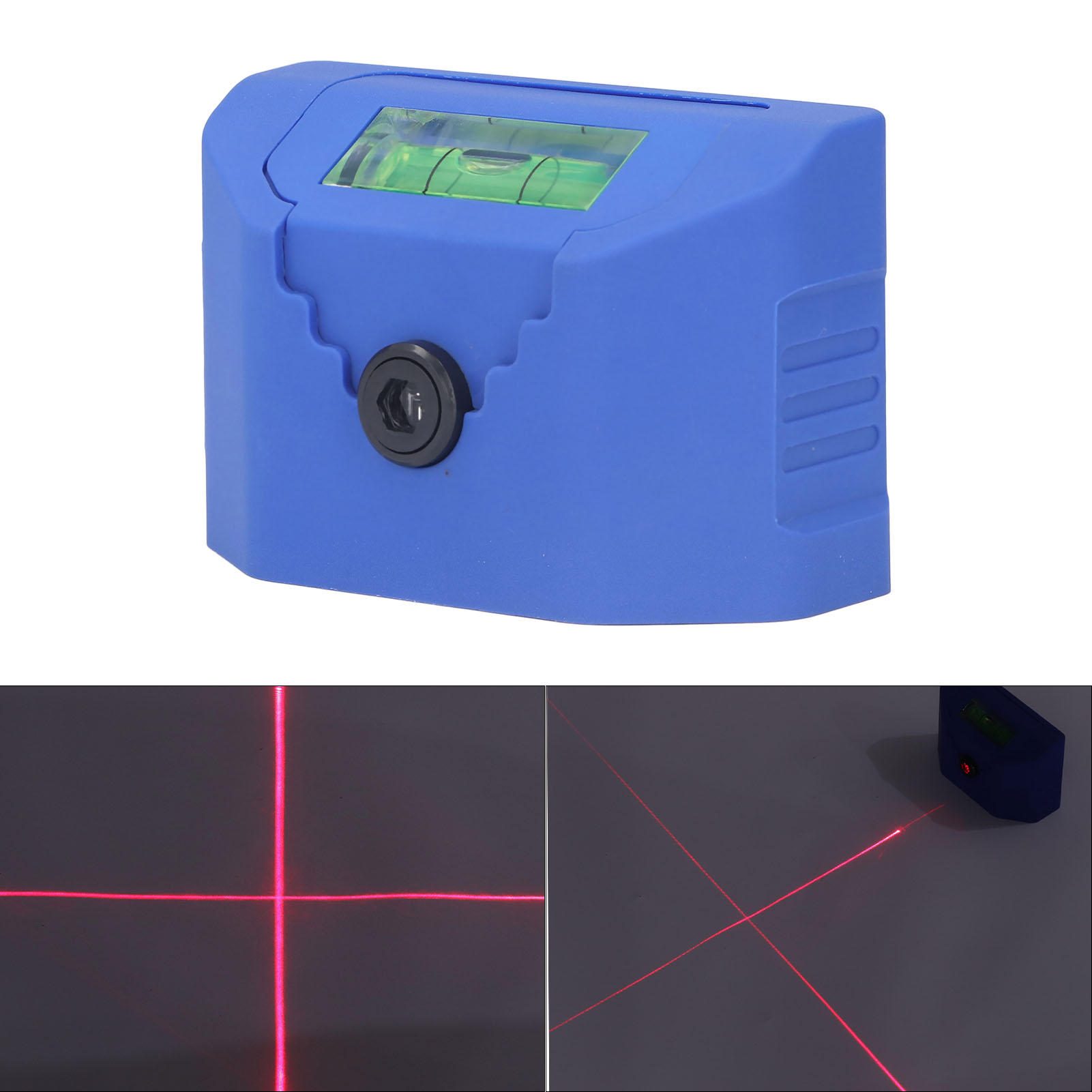 Multifunktionale Laserwasserwaage, Lasermarkierungsgerät Für Den Heimgebrauch, Blau