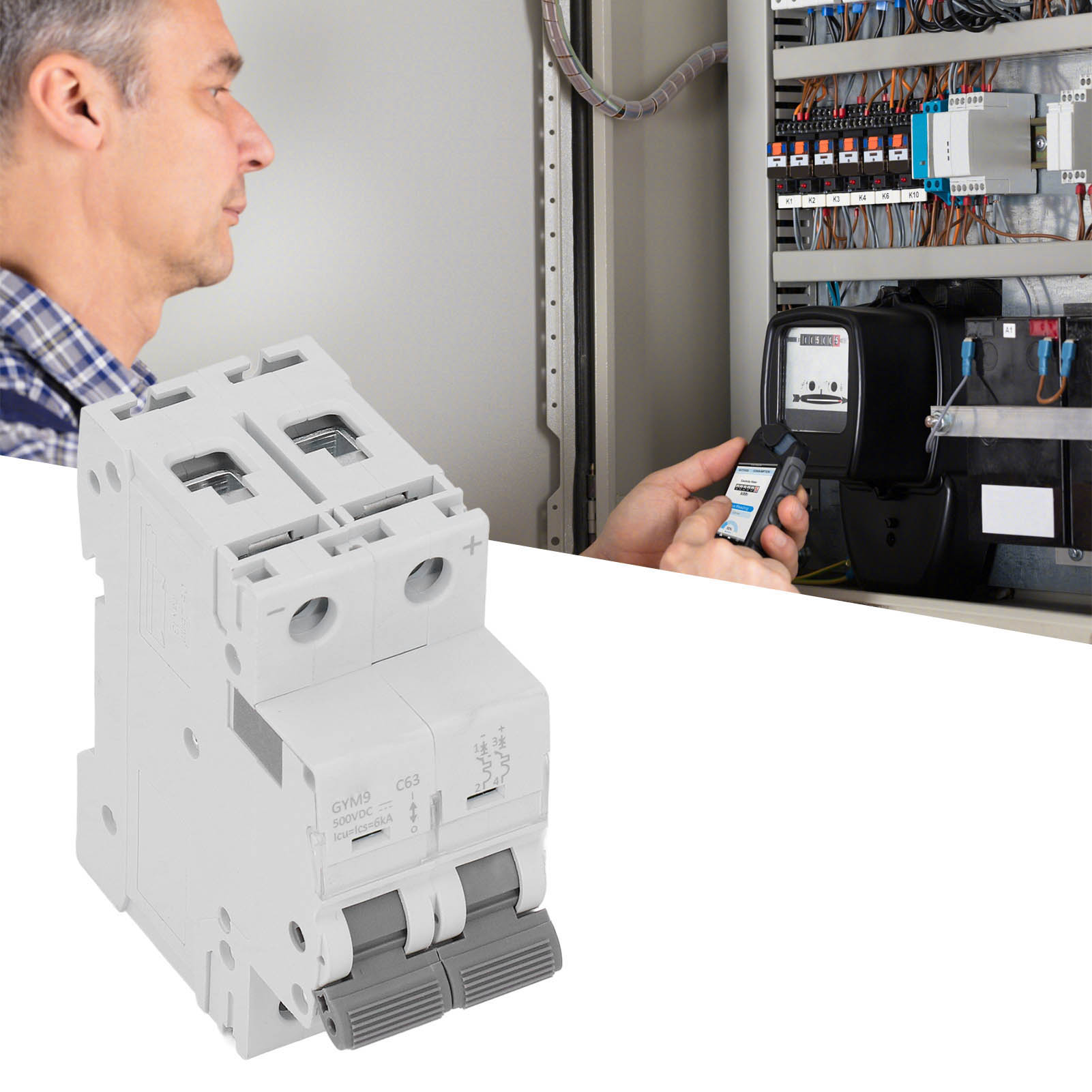 Miniatur-überlastschutzschalter 500 V Dc