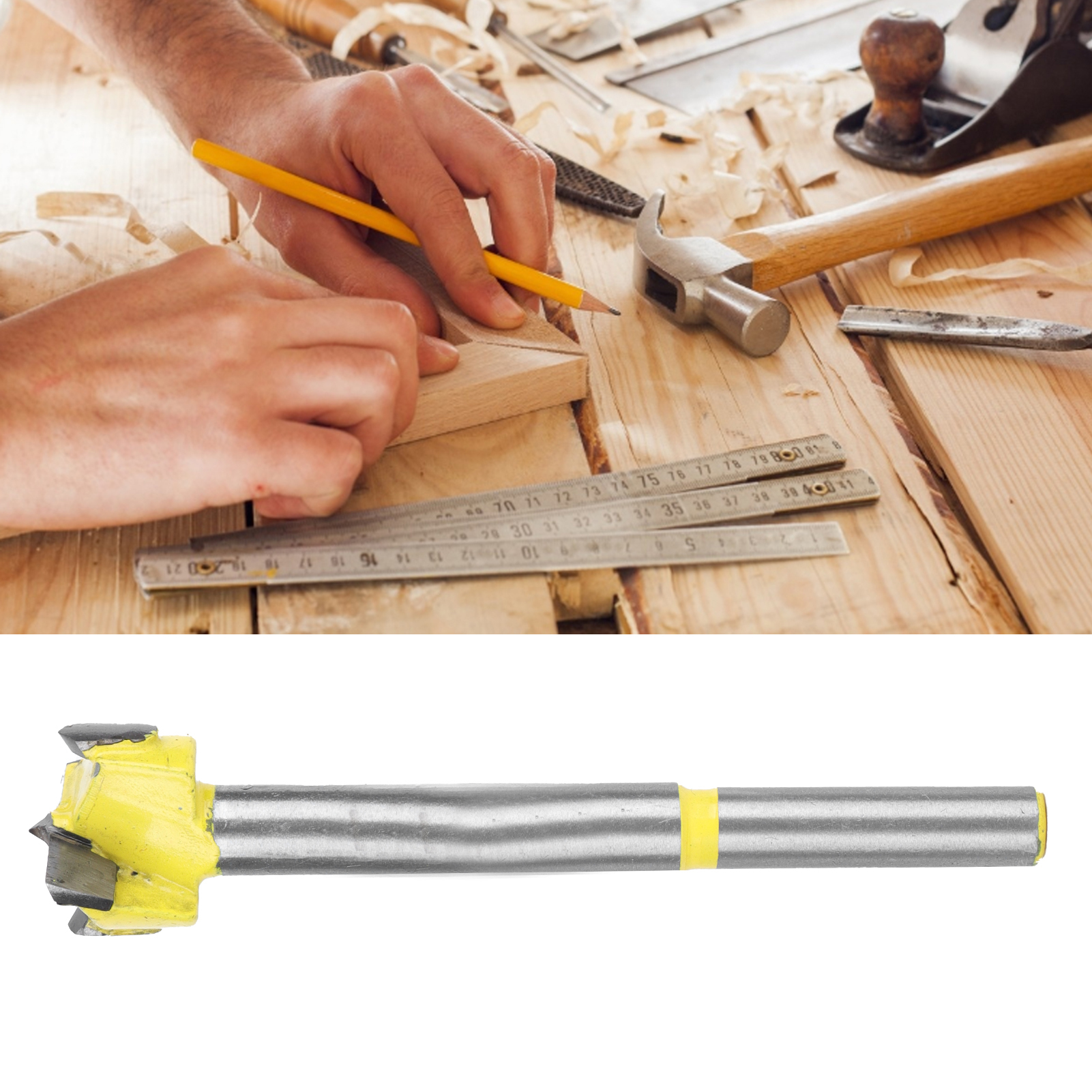 Lochsägen-set Aus Aluminiumlegierung Für Die Holzbearbeitung, Maximaler Schnittdurchmesser 18 Mm