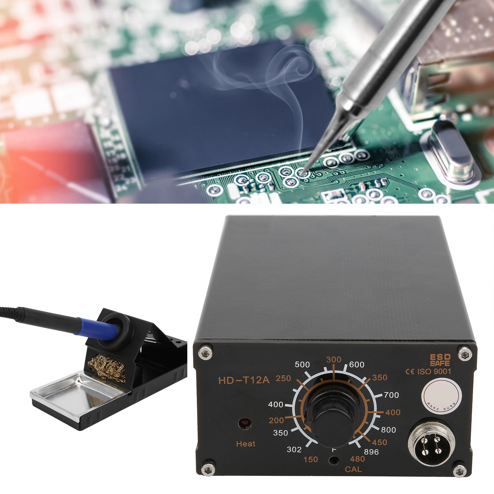 T12a Bleifreie, Intelligente Thermostatische Lötstation, Reparatur- Und Lötwerkzeug, Ac 90–260 V, Europäischer Standardstecker
