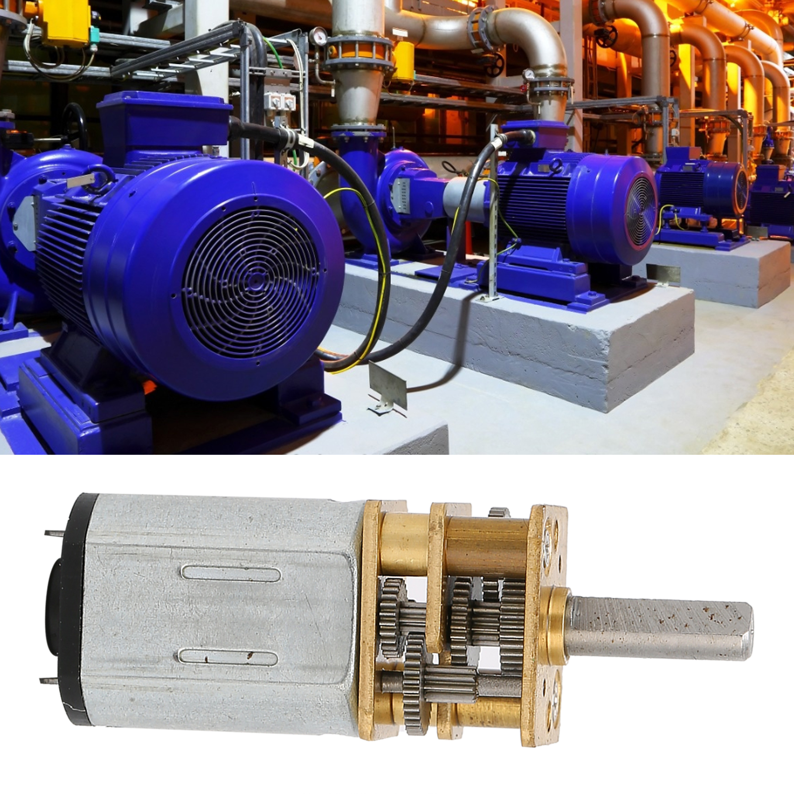 12fn20 Gleichstrom-getriebemotor, 6 V Dc, 50 U/min, 3 X 10, Intelligenter Verriegelungsmotor