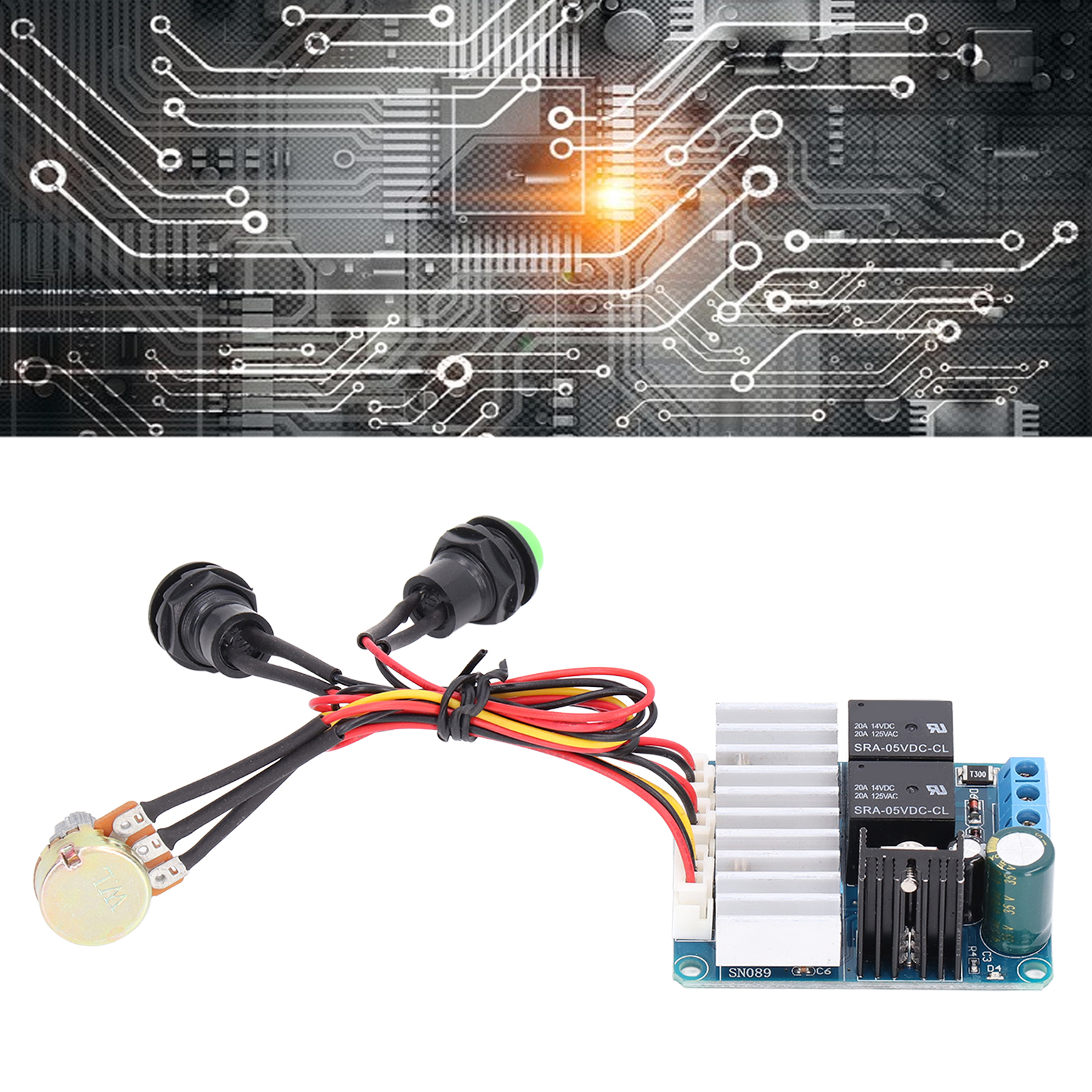 Pwm-drehzahlregler Für Vorwärts- Und Rückwärtslauf, Motorregler, Reversibler Drehzahlregler