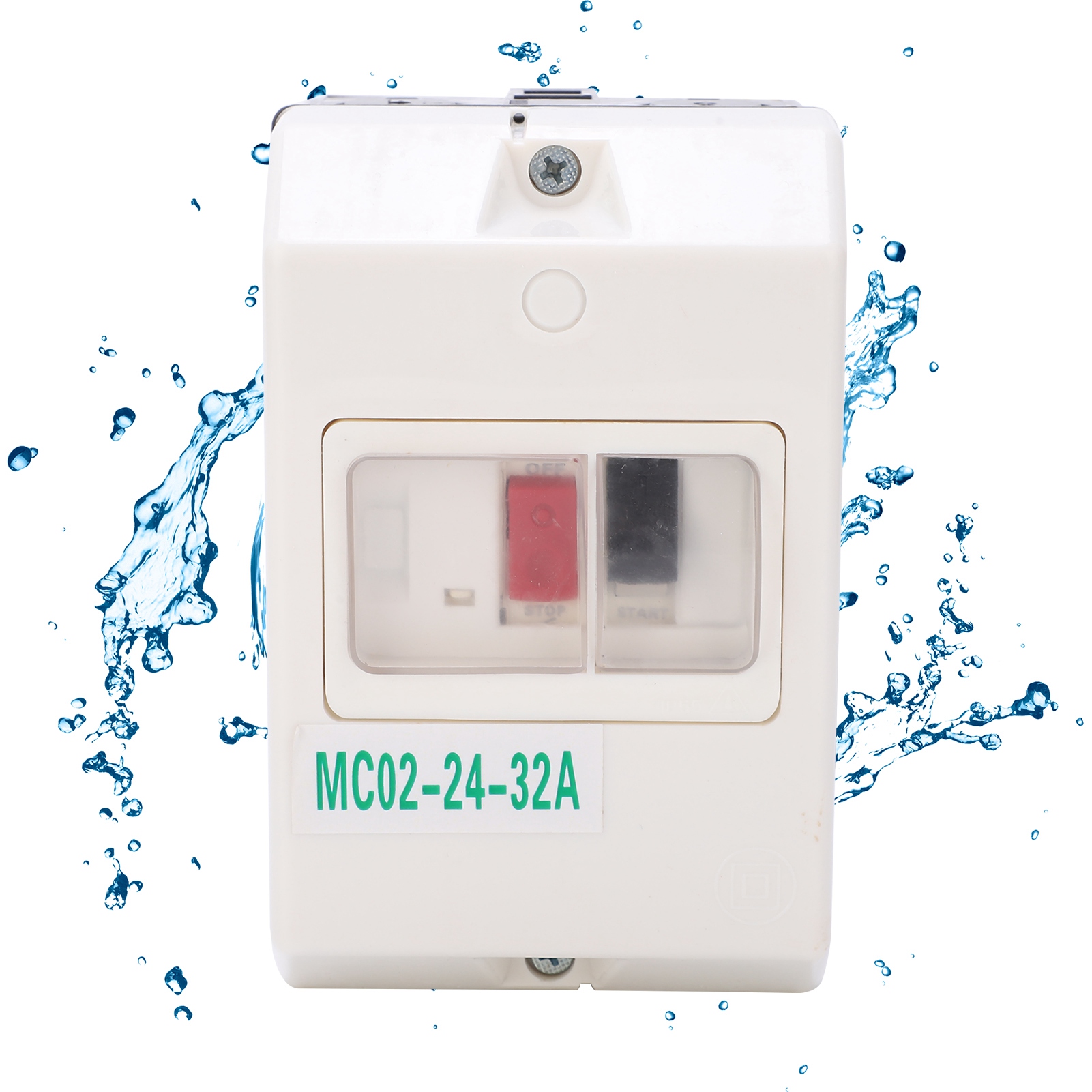 Wasserdichter Motorschutzschalter 220v/380v Serie Mc02, Motorschutzschalter Mc02-24-32a
