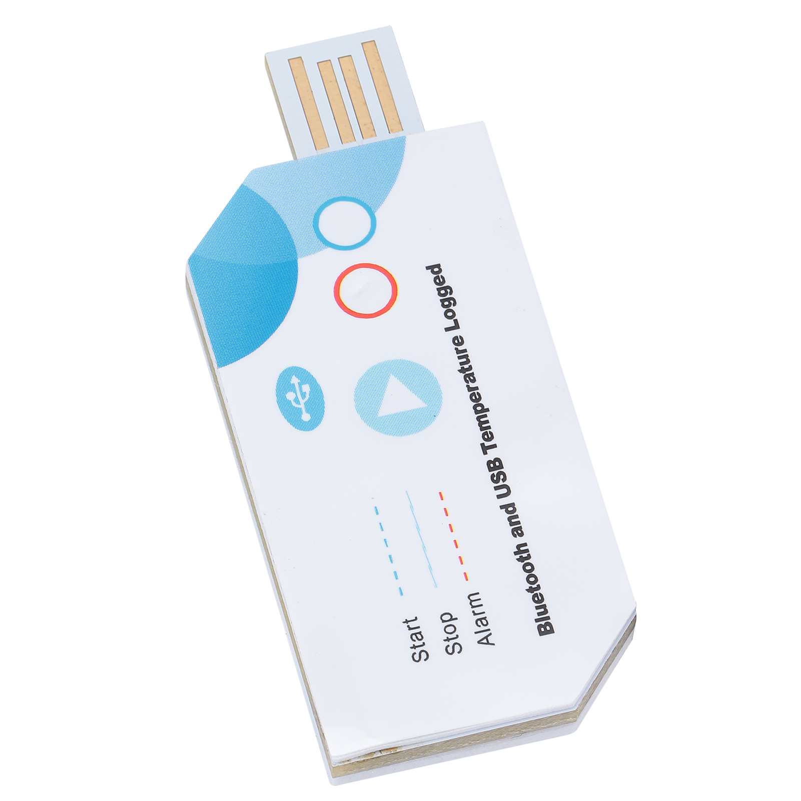 Der Einweg-temperaturrekorder Tte35123, Der Über Bluetooth Usb Angeschlossen Wird, Verfügt Über Einen Überhitzungsalarm Und Kann Den Transport Von Lebensmitteln Unter Kühlkettenbedingungen Bis Zu 180