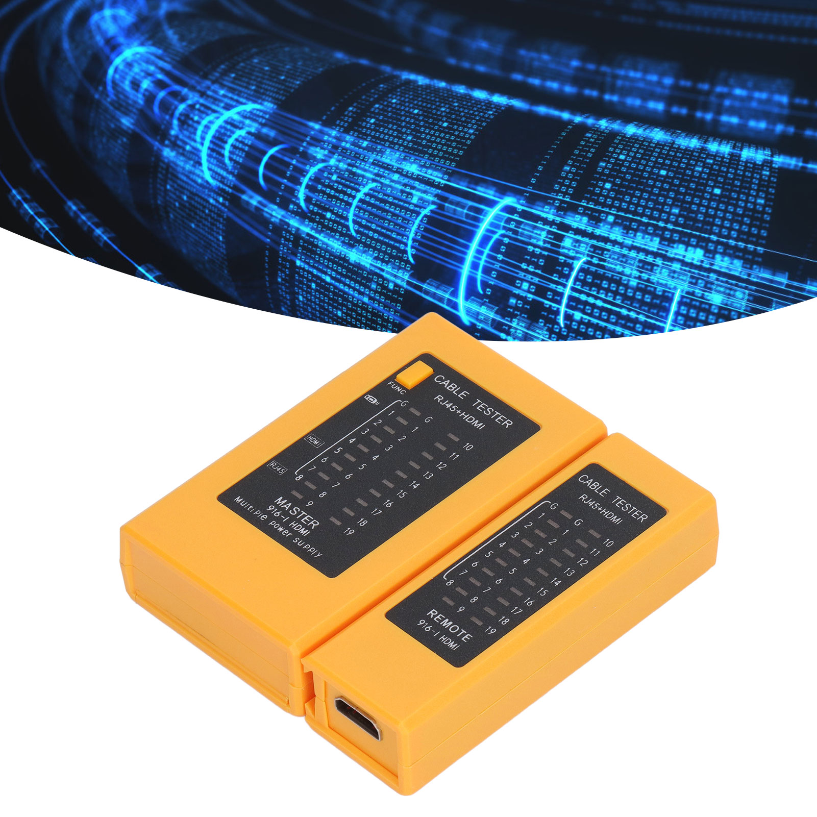 Multifunktions-daten- Und Netzwerkkabeltester Mit Verbesserter High-definition-hdmi-rj45-schnittstelle