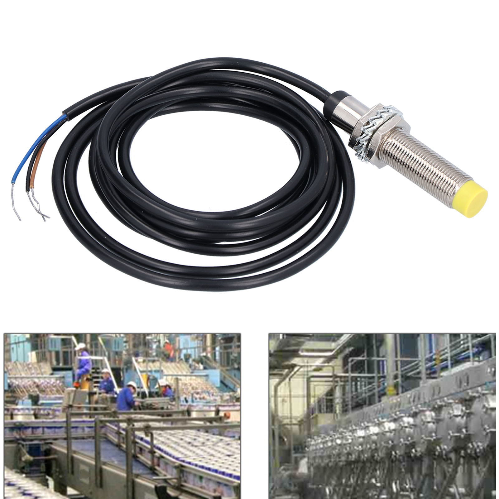 Dc6-36v M12 Allzweck-näherungsschalter, Nicht Integrierter Typ, Tosd-04-500, Pnp Normalerweise Offen.