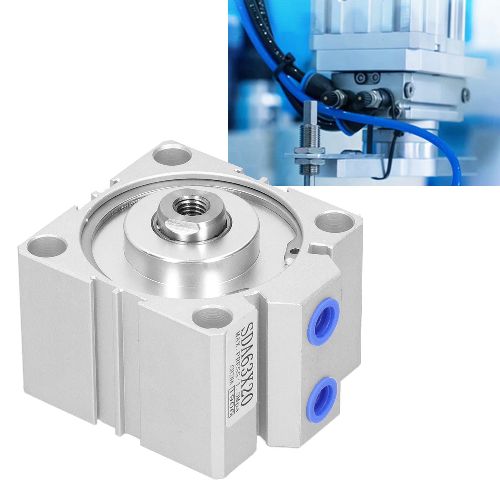 Sda63x20 Zylinder, Pneumatische Komponenten Oder Slim-zylinder.