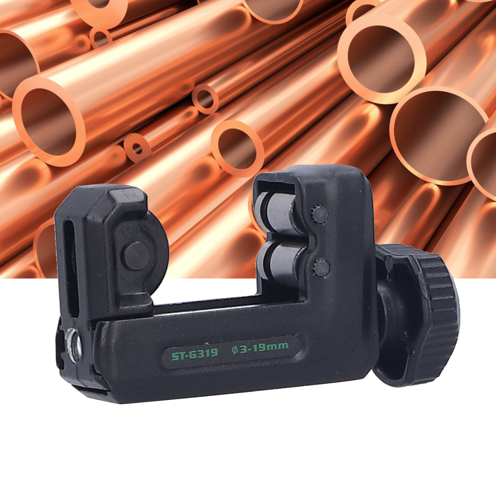 Rohrabschneider St-g319, Kugelgelagert, Manueller Rotationsrohrabschneider 3-19 Mm