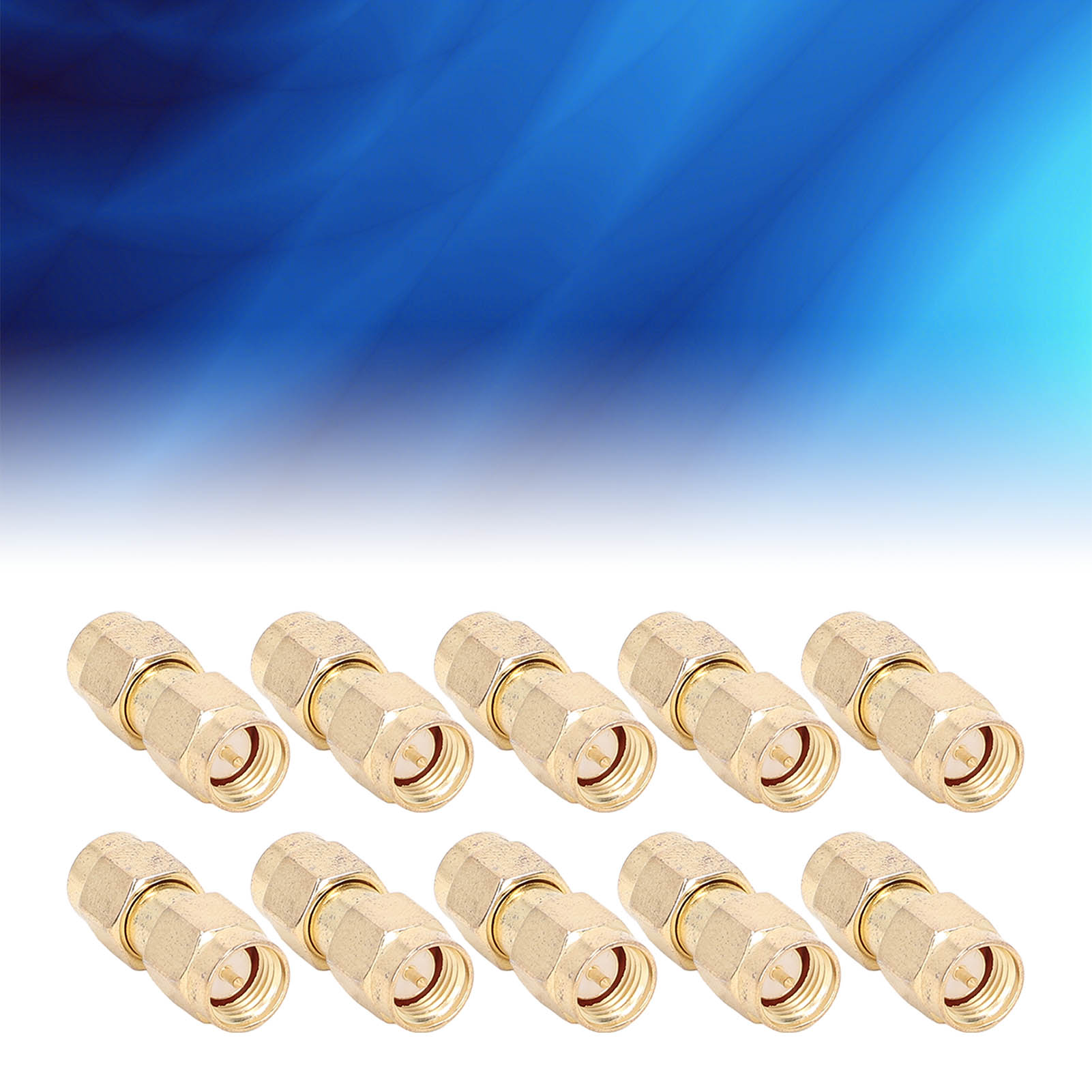 Interne Hf-steckverbinder Mit Schraubanschluss Und Smajj-stecker-stecker-verbindung, Erhältlich In 10er-packungen.