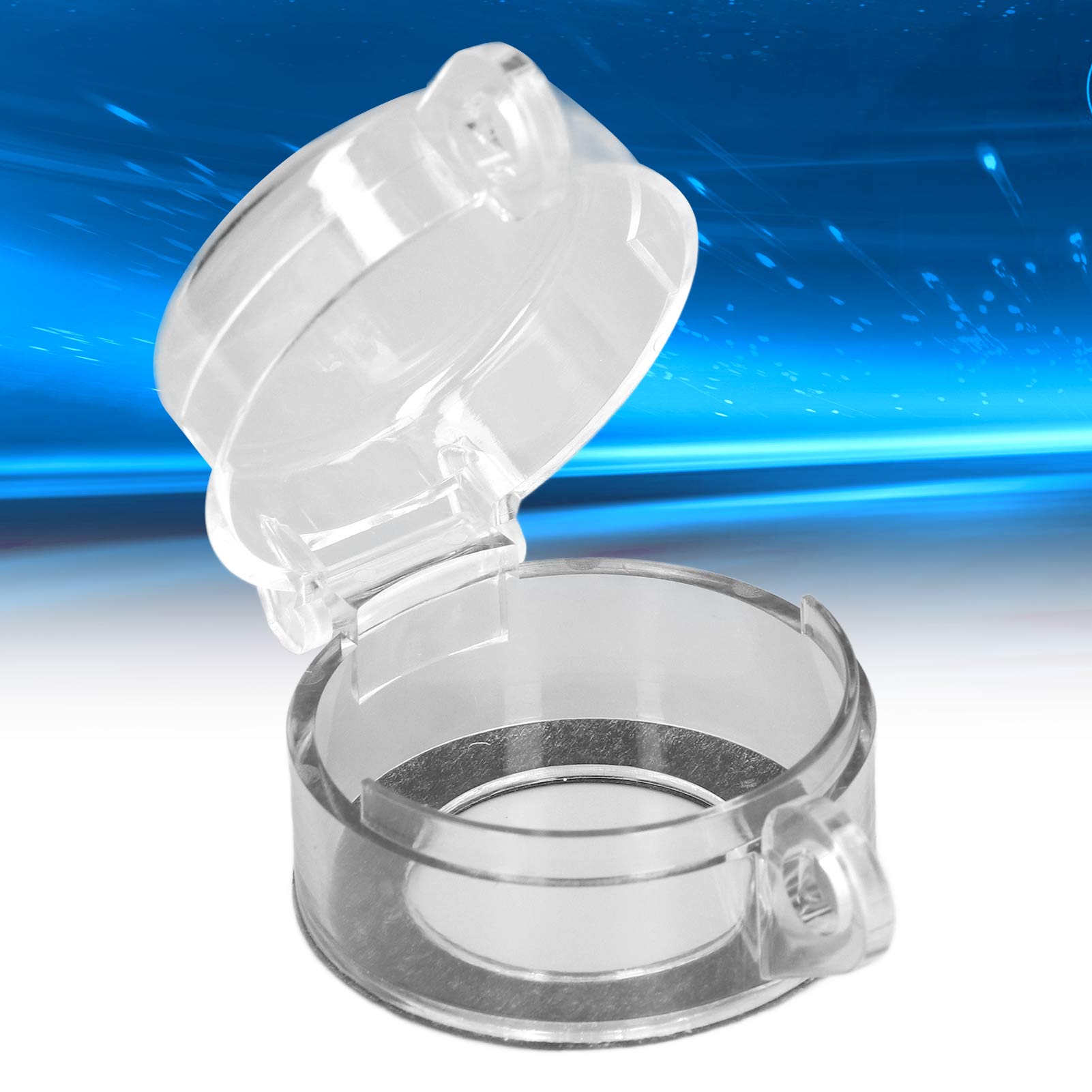 Schutzabdeckung Für Bs-02 Not-aus-schalter, Abschließbare Abdeckung, Transparente Staubschutzabdeckung, 30-mm-befestigungslöcher