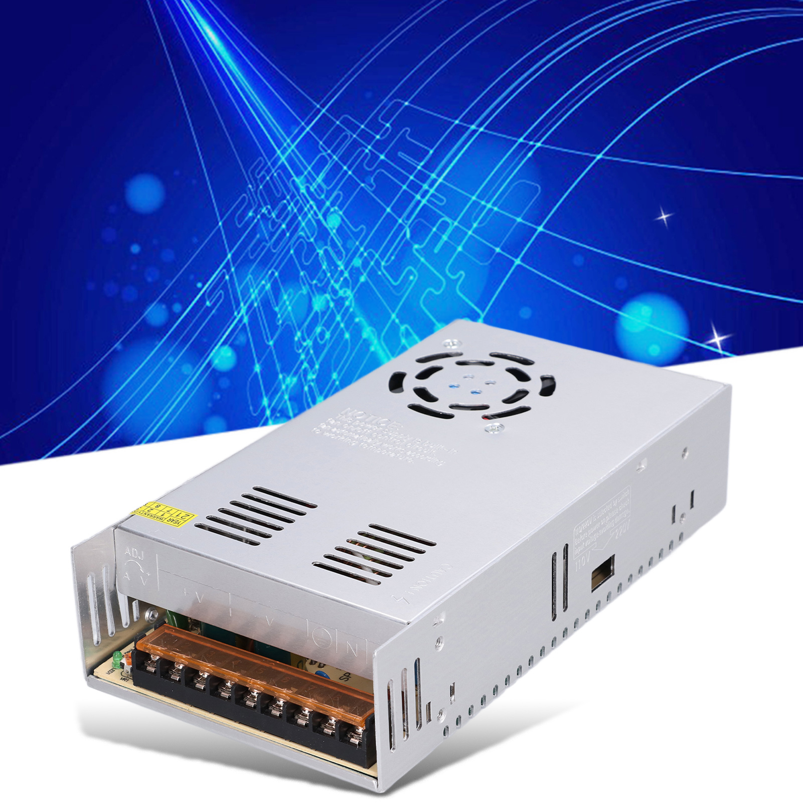 Jyio/匠意源 S-350-12/s-350-24 110v/220v Dc Schaltnetzteil Für Led-streifenüberwachung, S-350-24 Netzteiltransformator