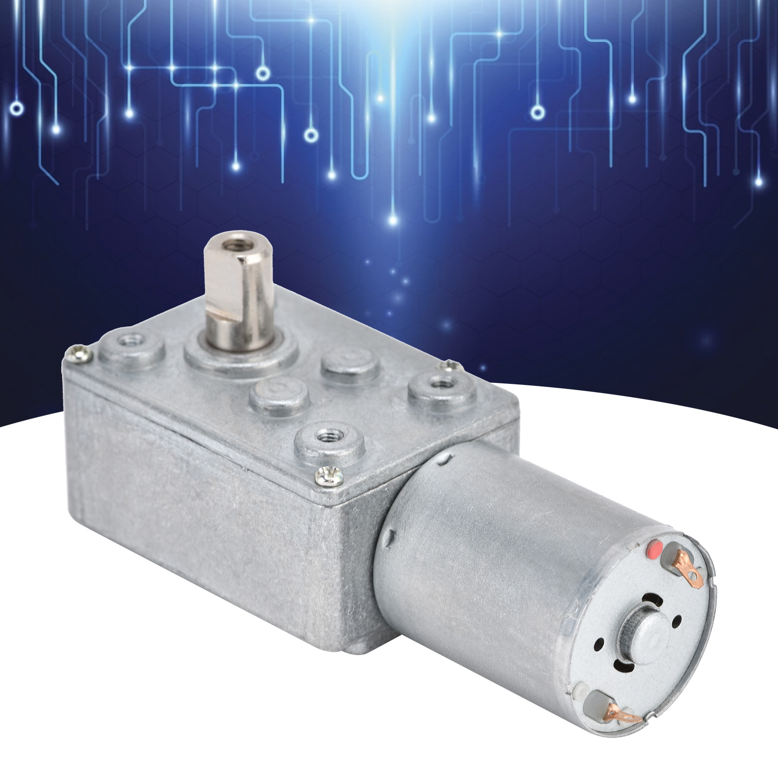 Jsx950-370 Schneckengetriebemotor, 12 V Dc, 9 U/min, Schneckengetriebewelle