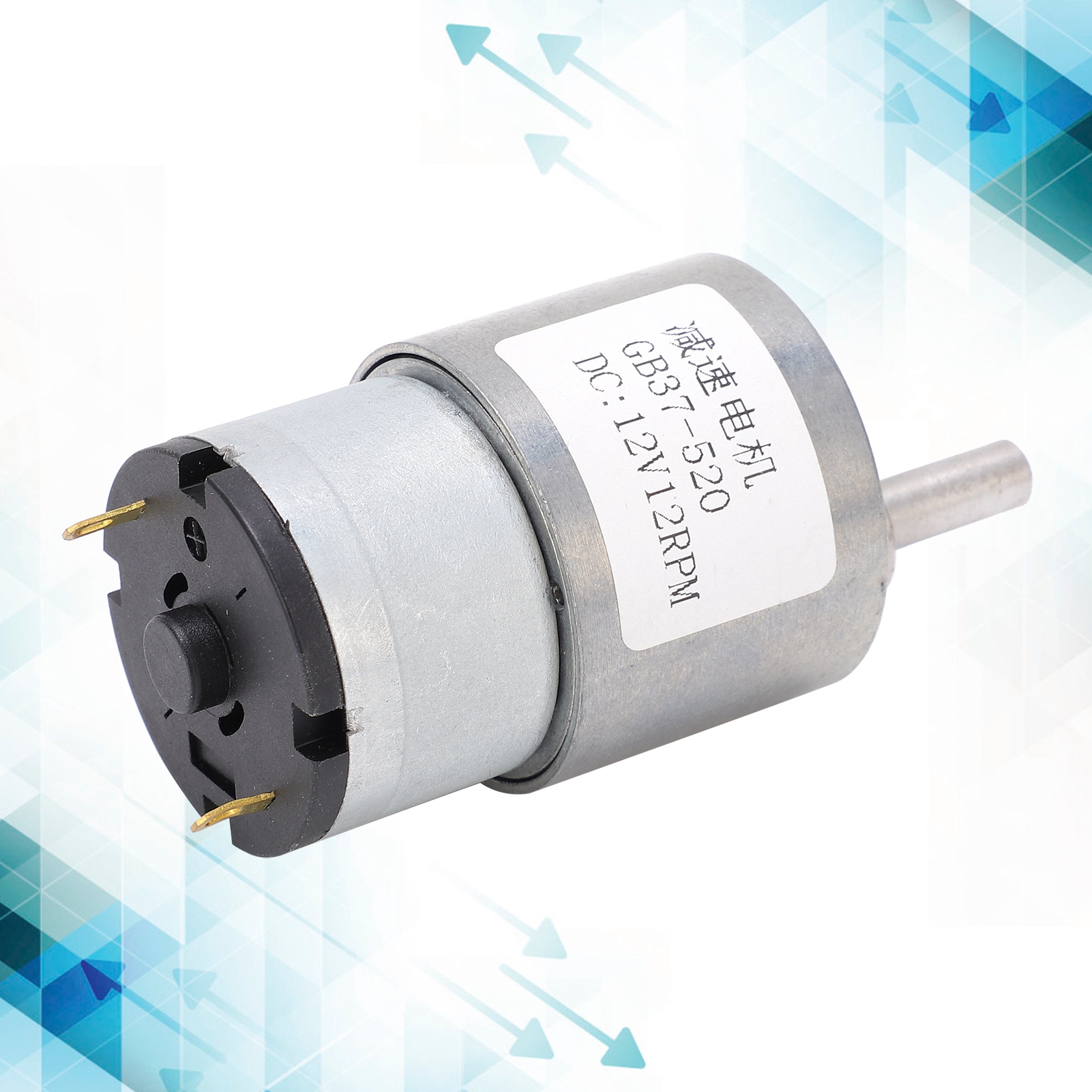 Gb37-520 Gleichstrom-getriebemotor, 12 V Gleichstrom, 12 U/min