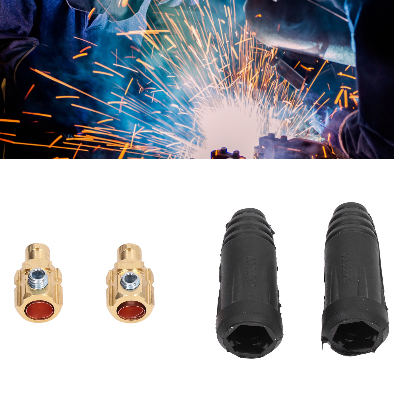 Schnellverbinder Für Schweißgerät Dkj35-50, Anschlusskabel, Stecker