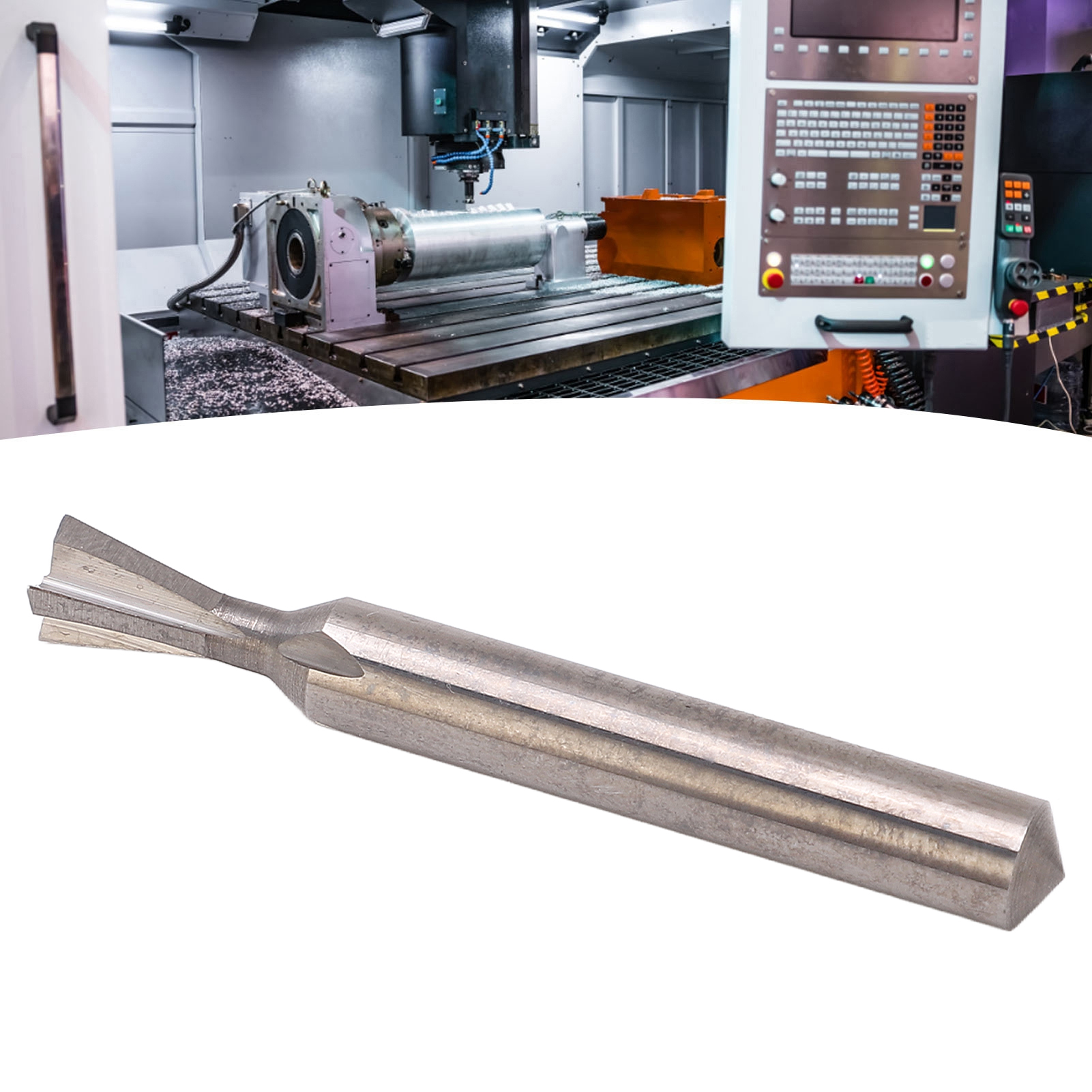 6-mm-schwalbenschwanzfräser, Vollhartmetall-schwalbenschwanznutfräser, 6 X 80° X 50 Mm