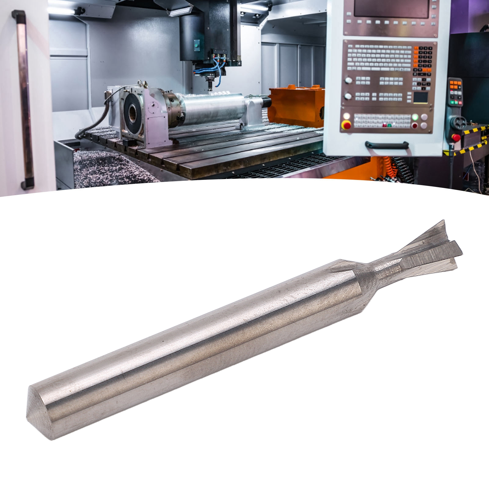 6-mm-schwalbenschwanzfräser, Vollhartmetall-schwalbenschwanznutfräser, 6 X 75° X 50 Mm