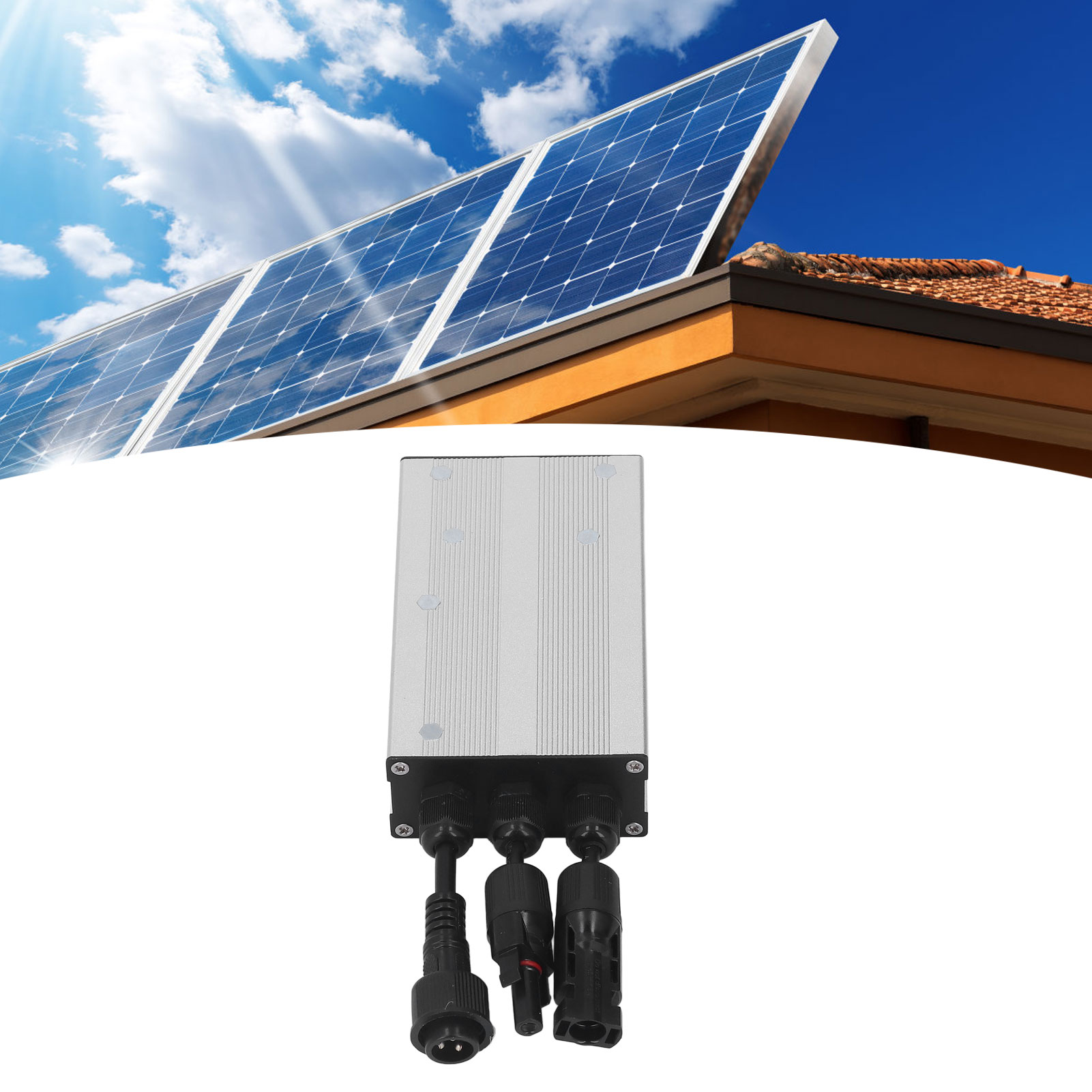 Ac120v Solar-mikronetz-wechselrichter (mppt), Netzgekoppelter Wechselrichter, 150w Reiner Sinus-wechselrichter.