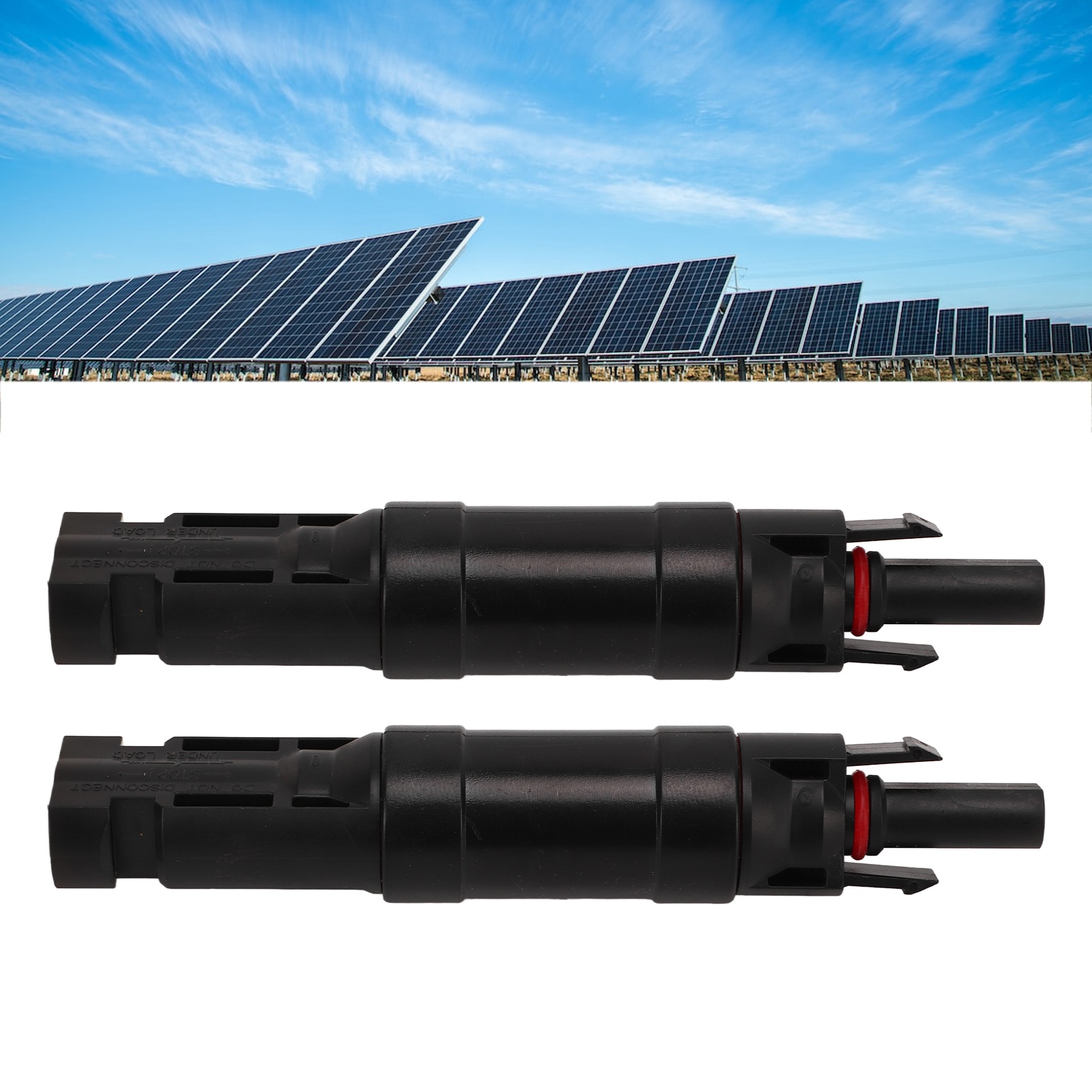 Zwei Mc4 Photovoltaik-steckverbinder, 20a, Mit Dioden, Ip67 Wasserdicht, Zum Anschluss Von Solaranlagen.