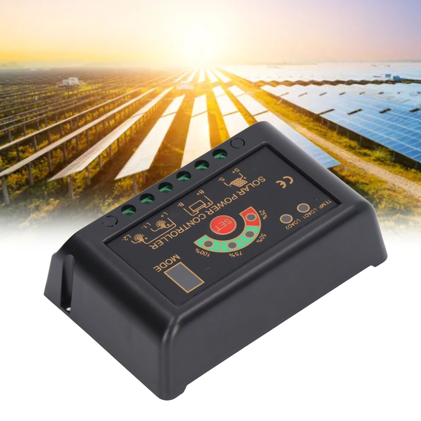 Jn-s Universeller Solarladeregler 12v/24v 15a