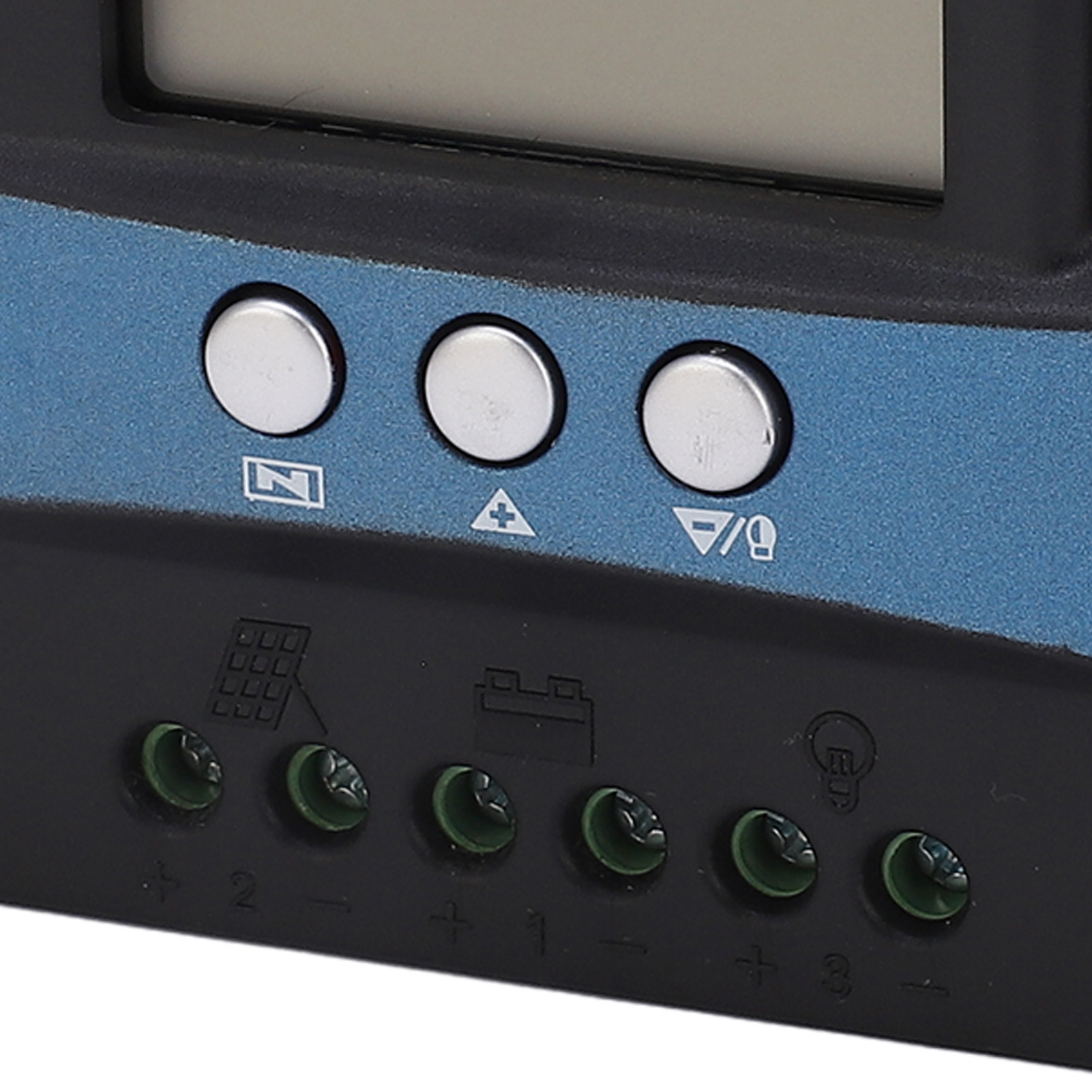 12v/24v Solarladeregler Mit Intelligenter Mppt-erkennung, Zwei 5v Usb-anschlüssen, Einstellbaren Parametern, Die Auf Einem Lcd-bildschirm Angezeigt Werden, Und Ein-/ausschalttimer (50a).