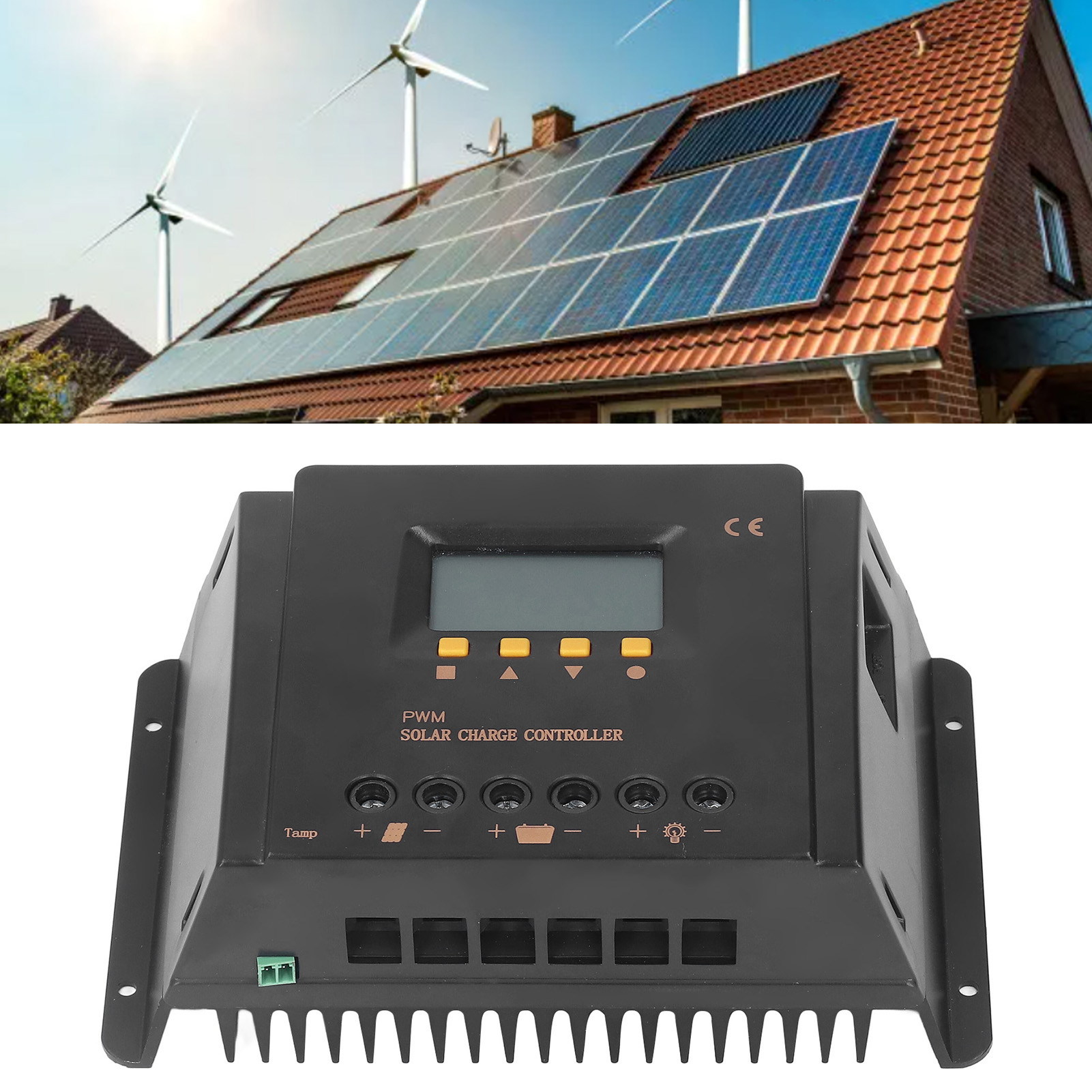 12v/24v 30a Solarladeregler Mit Kommunikation Zu Einem Host-computer