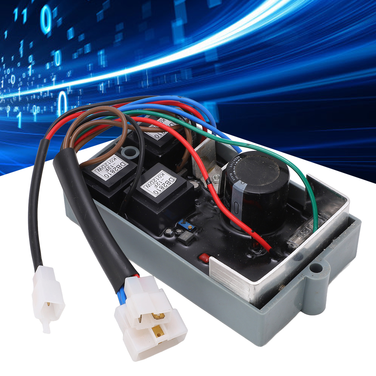 Der Spannungsregler Ki-davr 95s3 Ist Ein Automatischer Spannungsstabilisator, Der Für 10-kw-drehstromgeneratoren Geeignet Ist.