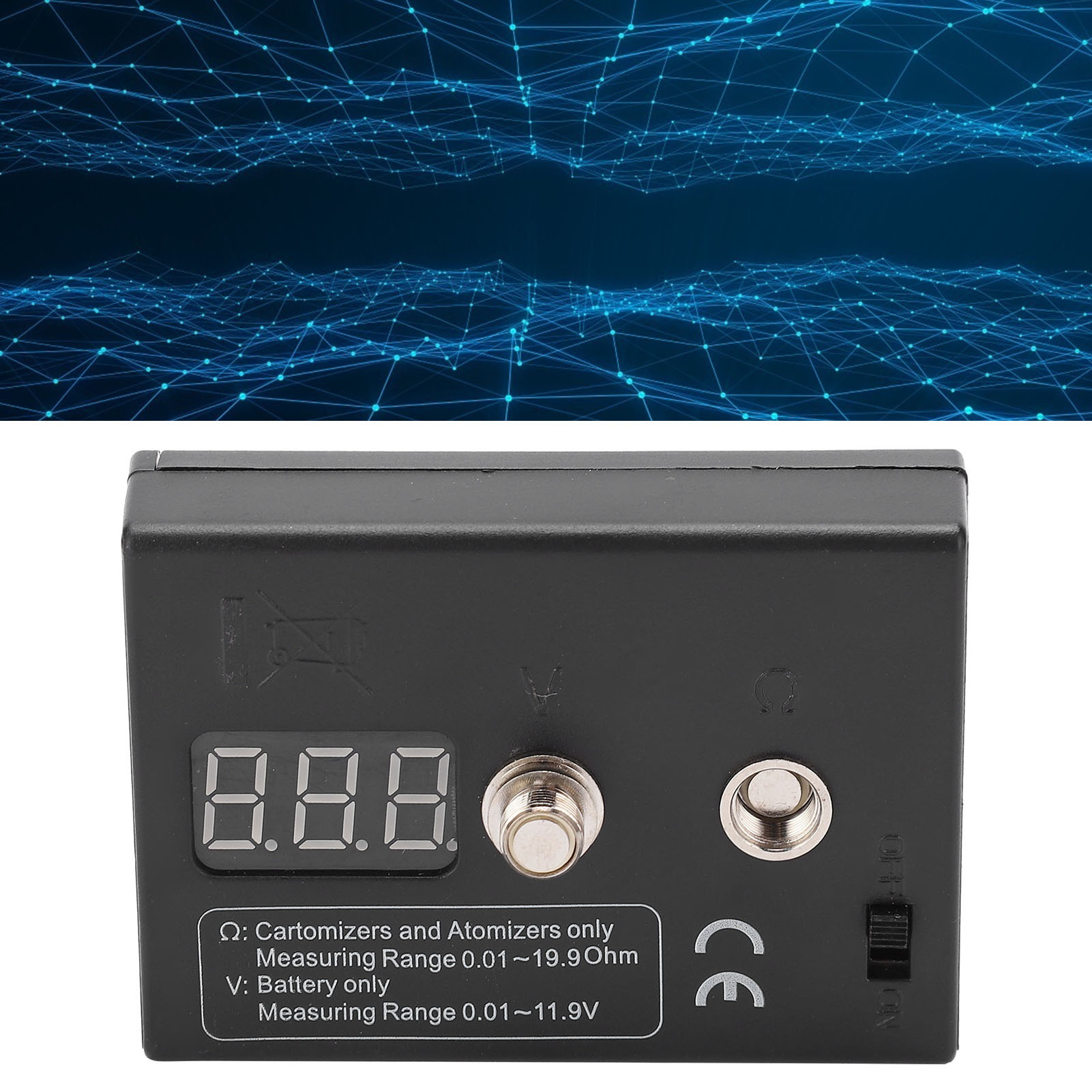Widerstandsmessgerät, 3v-verdampfertester Für Elektronische Zigaretten