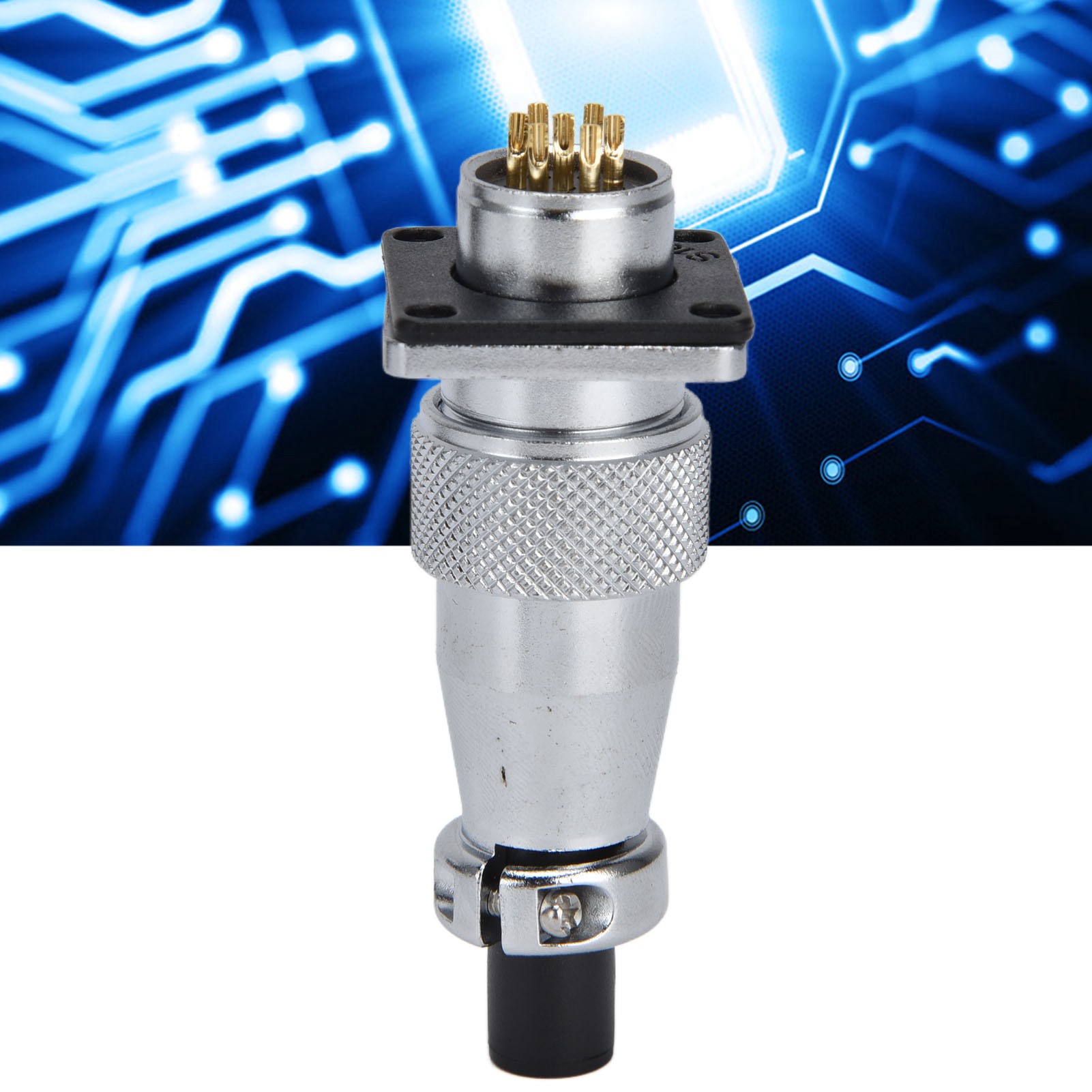 Ws16 400v Luftfahrtstecker Und -buchse, Wasserdichter Stromanschluss