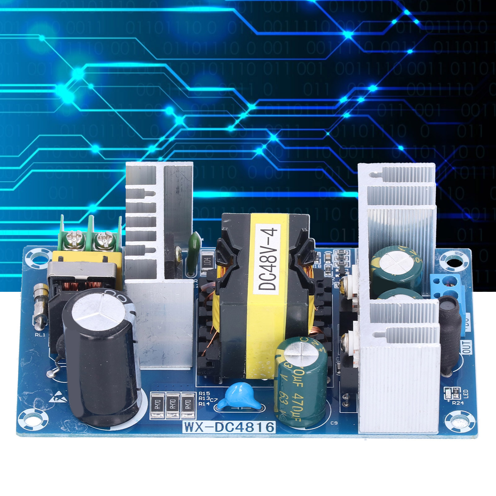 200-w-schaltnetzteilplatine, Isoliertes Ac100240-v-netzteilmodul, Ac/dc-netzteilmodul Wx-dc4816