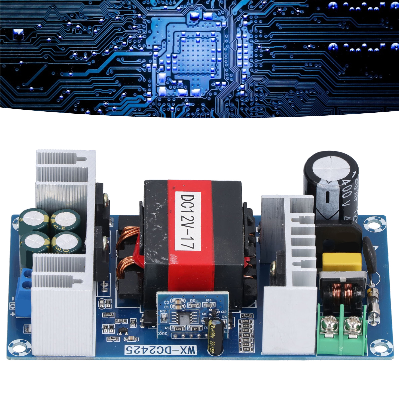 Hochleistungs-schaltnetzteilmodul 200w Ac110245v Mit 12v-controller (unbestückte Platine) Und Isoliertem Ac-dc-netzteil.